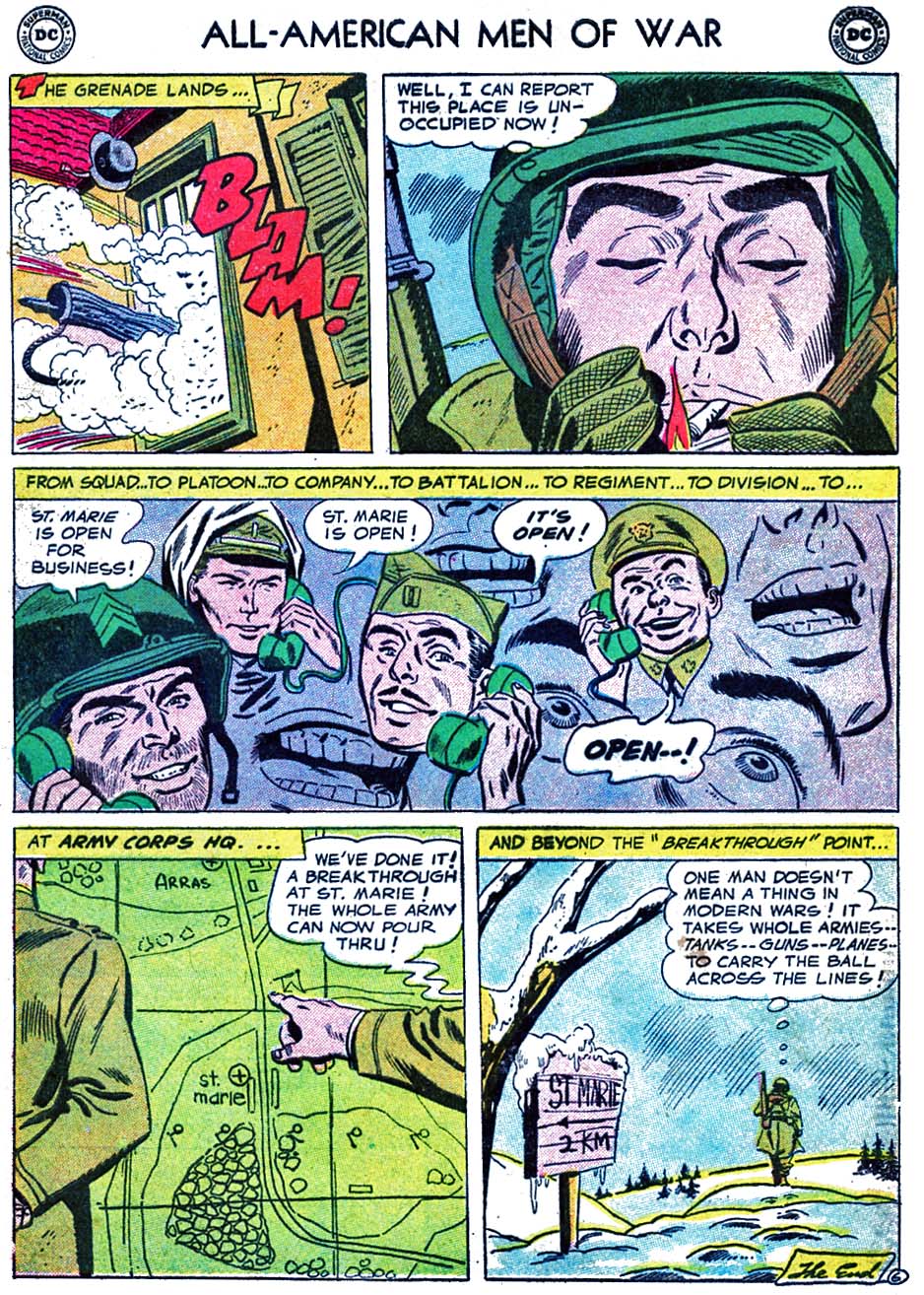 Read online All-American Men of War comic -  Issue #34 - 33