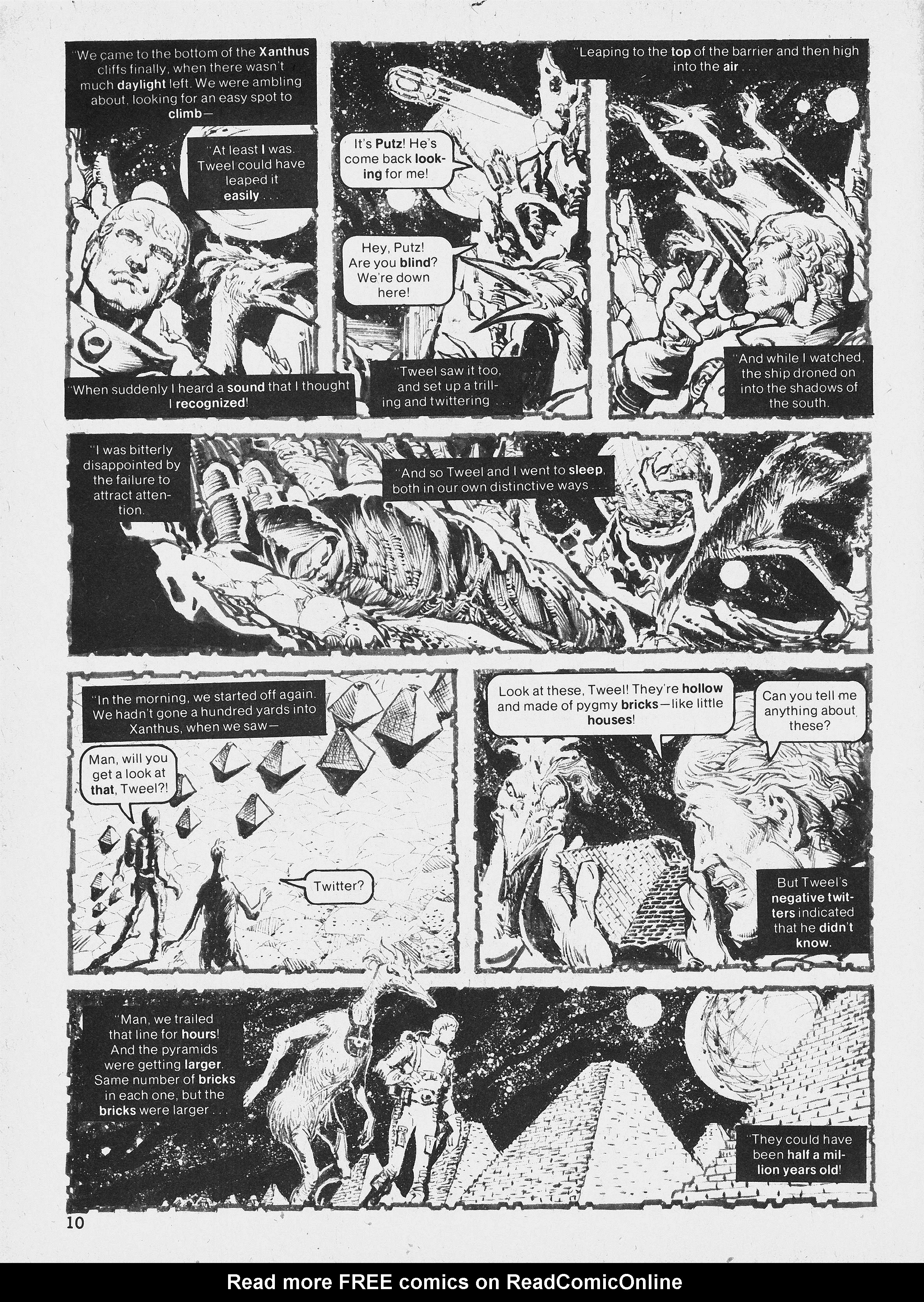 Read online Unknown Worlds of Science Fiction Giant Size Special comic -  Issue # Full - 10