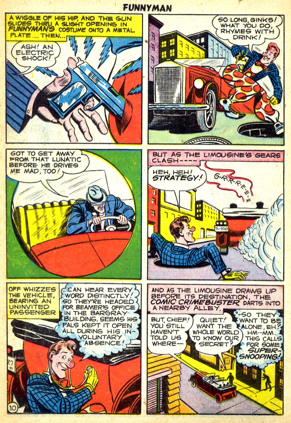 Read online Funnyman comic -  Issue #6 - 12