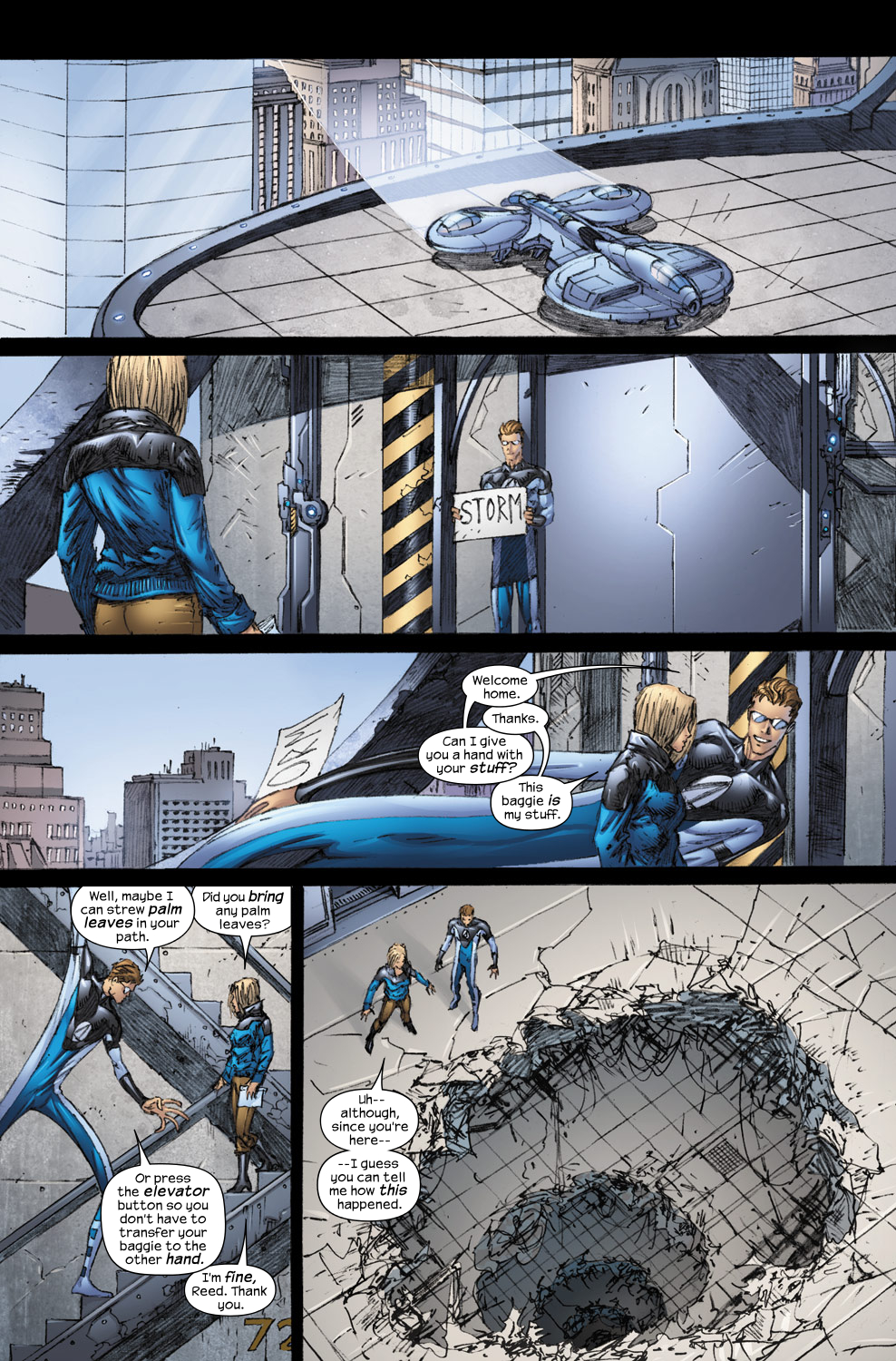 Read online Ultimate Fantastic Four (2004) comic -  Issue #54 - 10