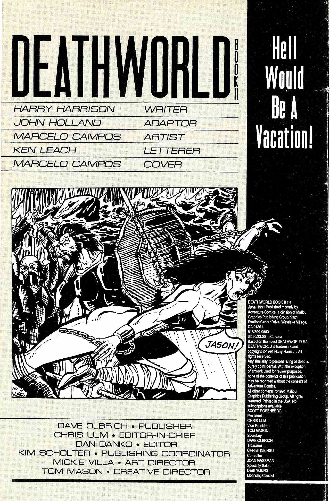 Read online Deathworld: Book Two comic -  Issue #4 - 2
