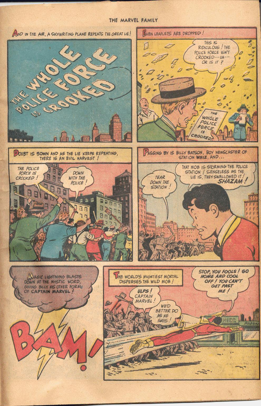 Read online The Marvel Family comic -  Issue #37 - 43