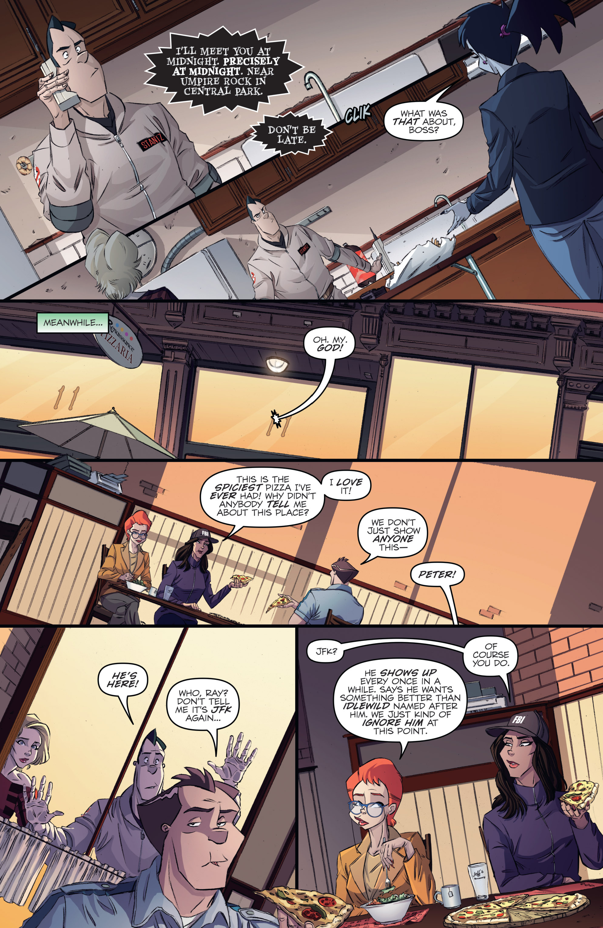 Read online Ghostbusters: International comic -  Issue #10 - 23