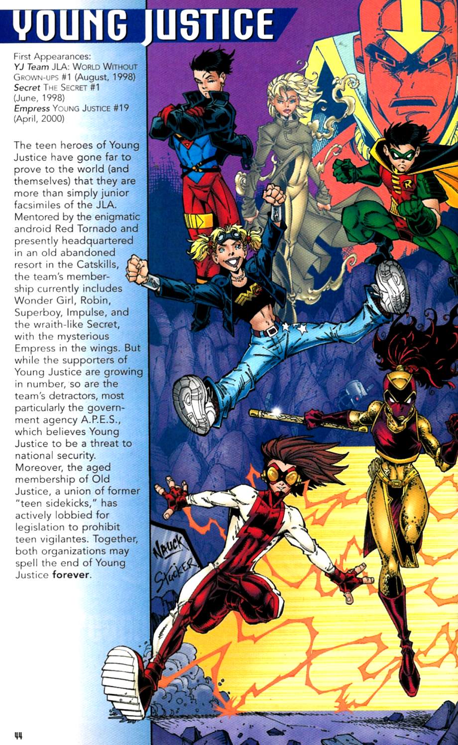 Read online Secret Files & Origins Guide to the DC Universe 2000 comic -  Issue #1 - 40