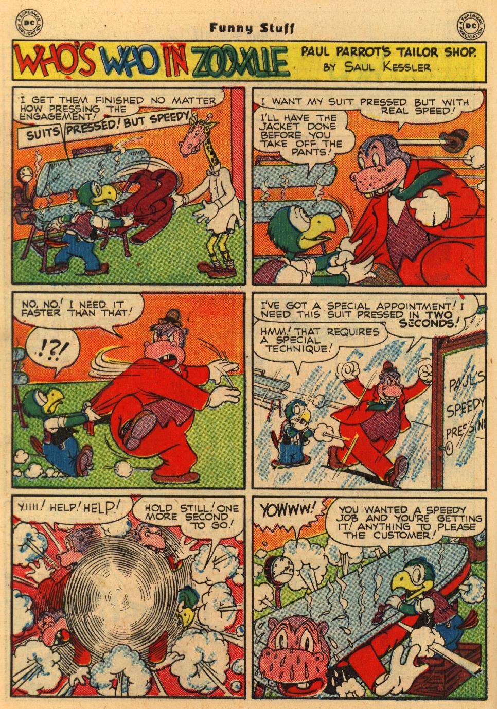 Read online Funny Stuff comic -  Issue #15 - 40