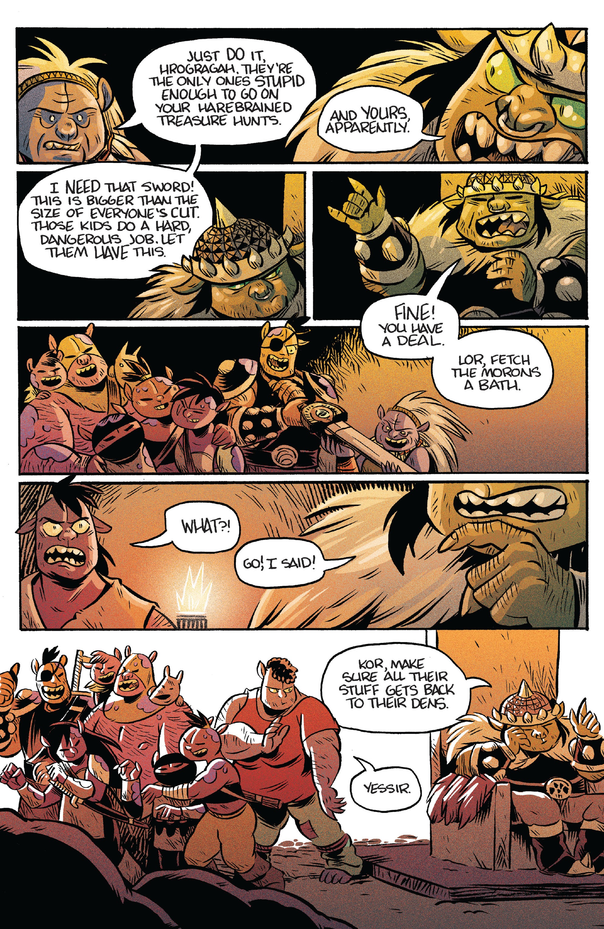Read online ORCS! comic -  Issue #6 - 28