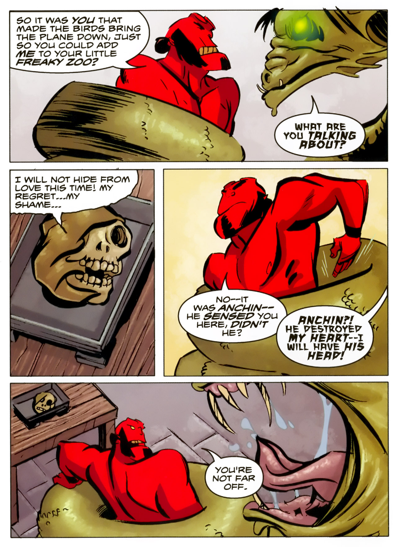 Read online Hellboy Animated: The Menagerie comic -  Issue # TPB - 57