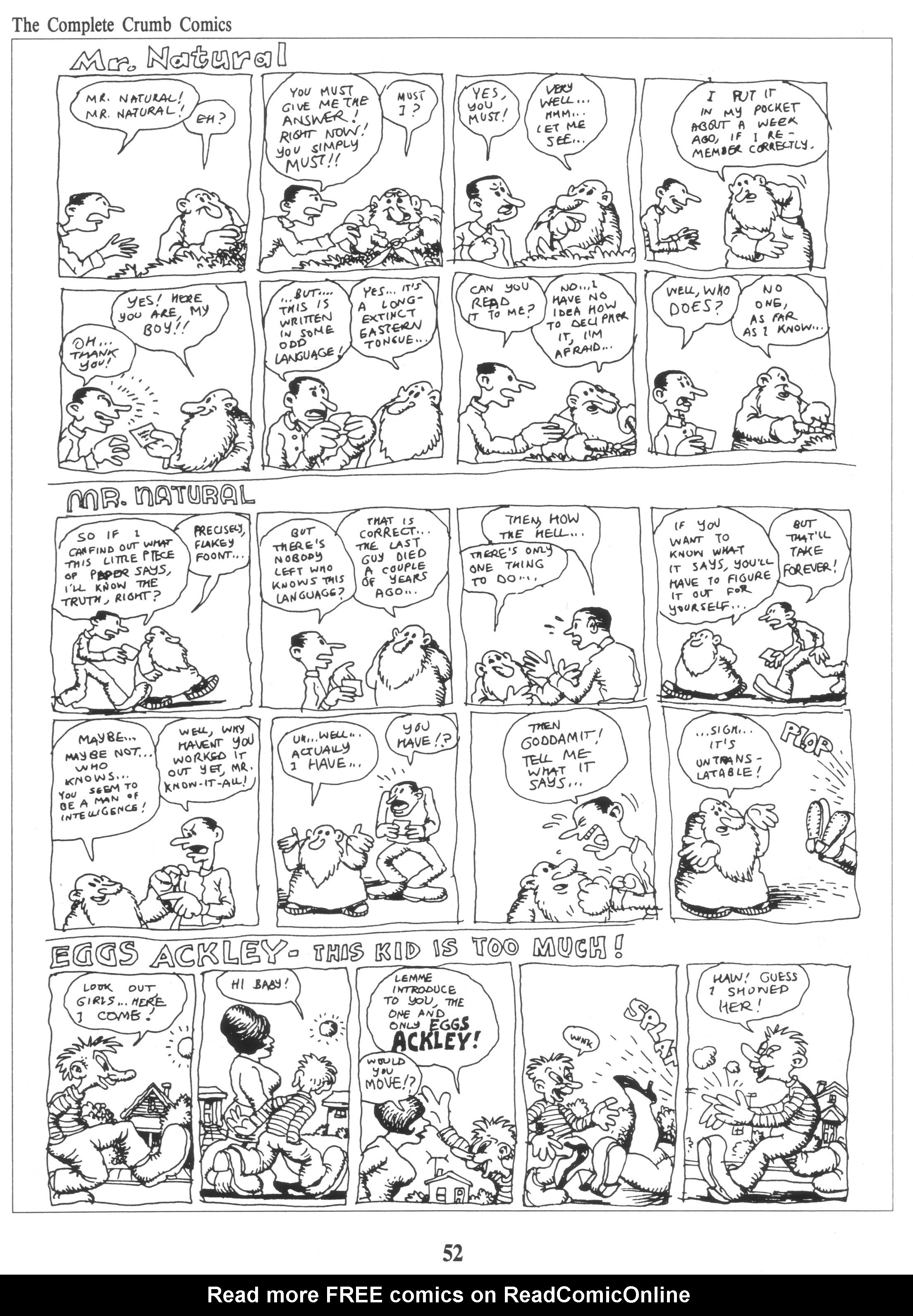 Read online The Complete Crumb Comics comic -  Issue # TPB 4 - 67