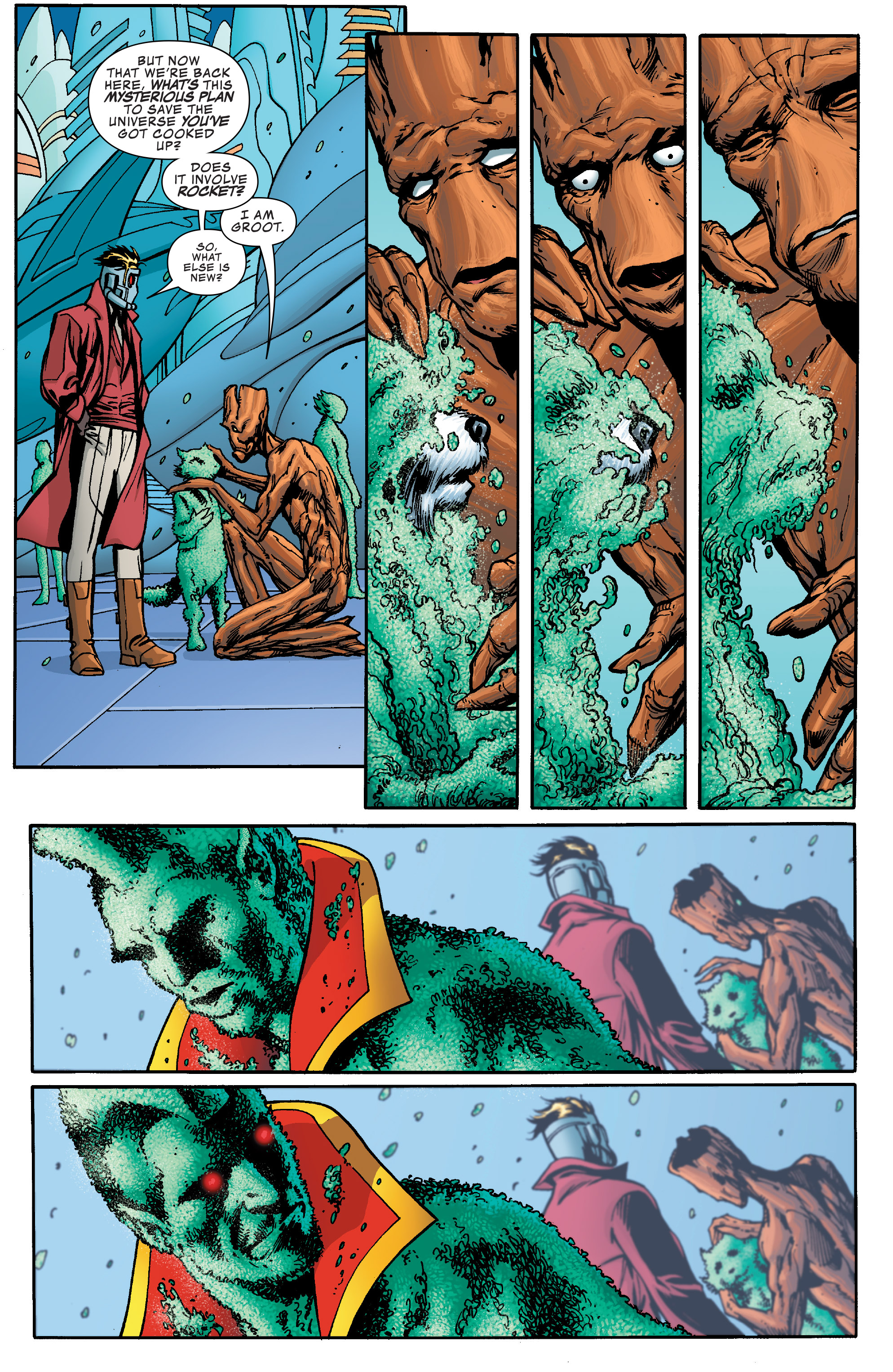 Read online Guardians of the Galaxy: Mother Entropy comic -  Issue #5 - 5