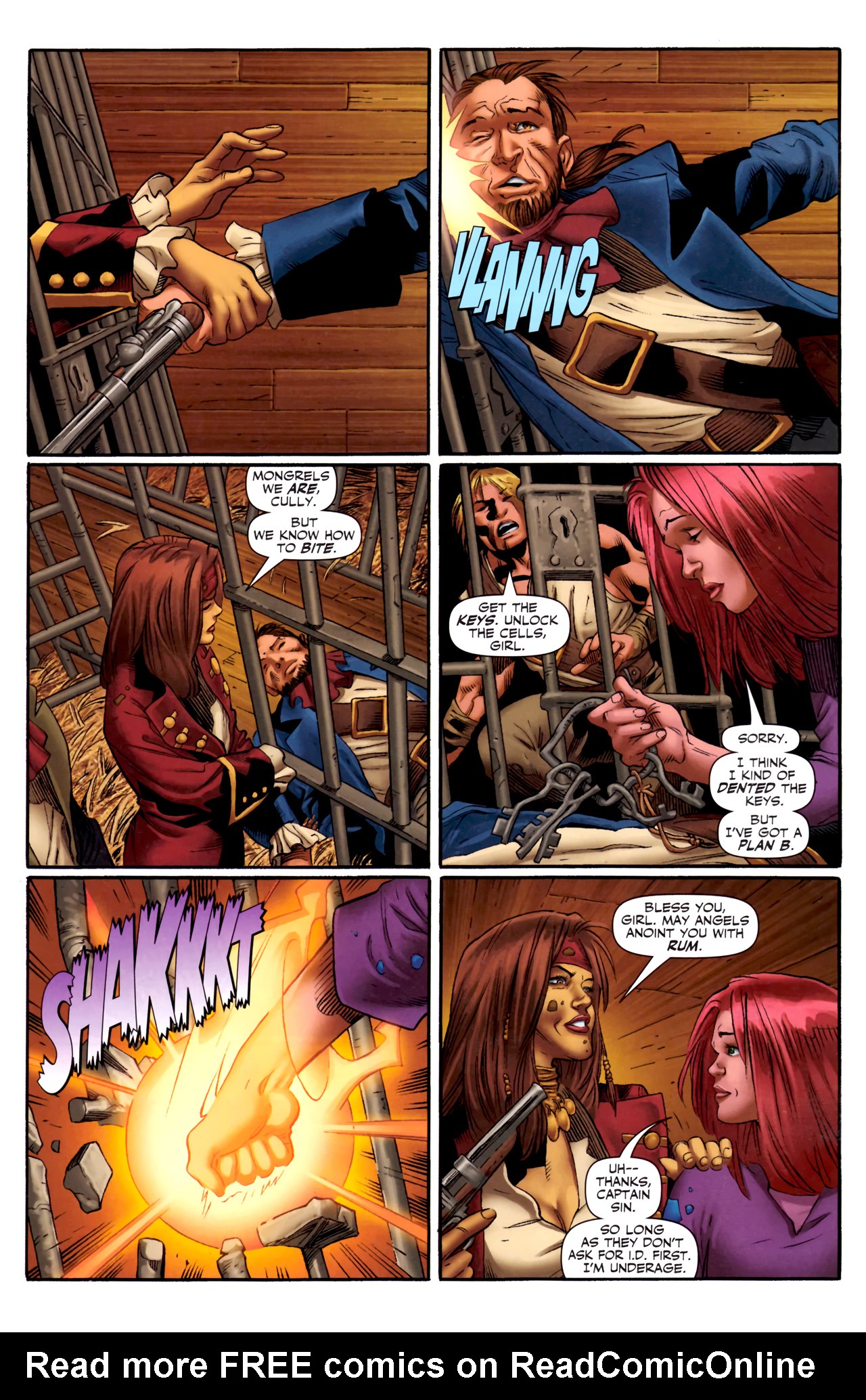 Read online Sigil (2011) comic -  Issue #3 - 6