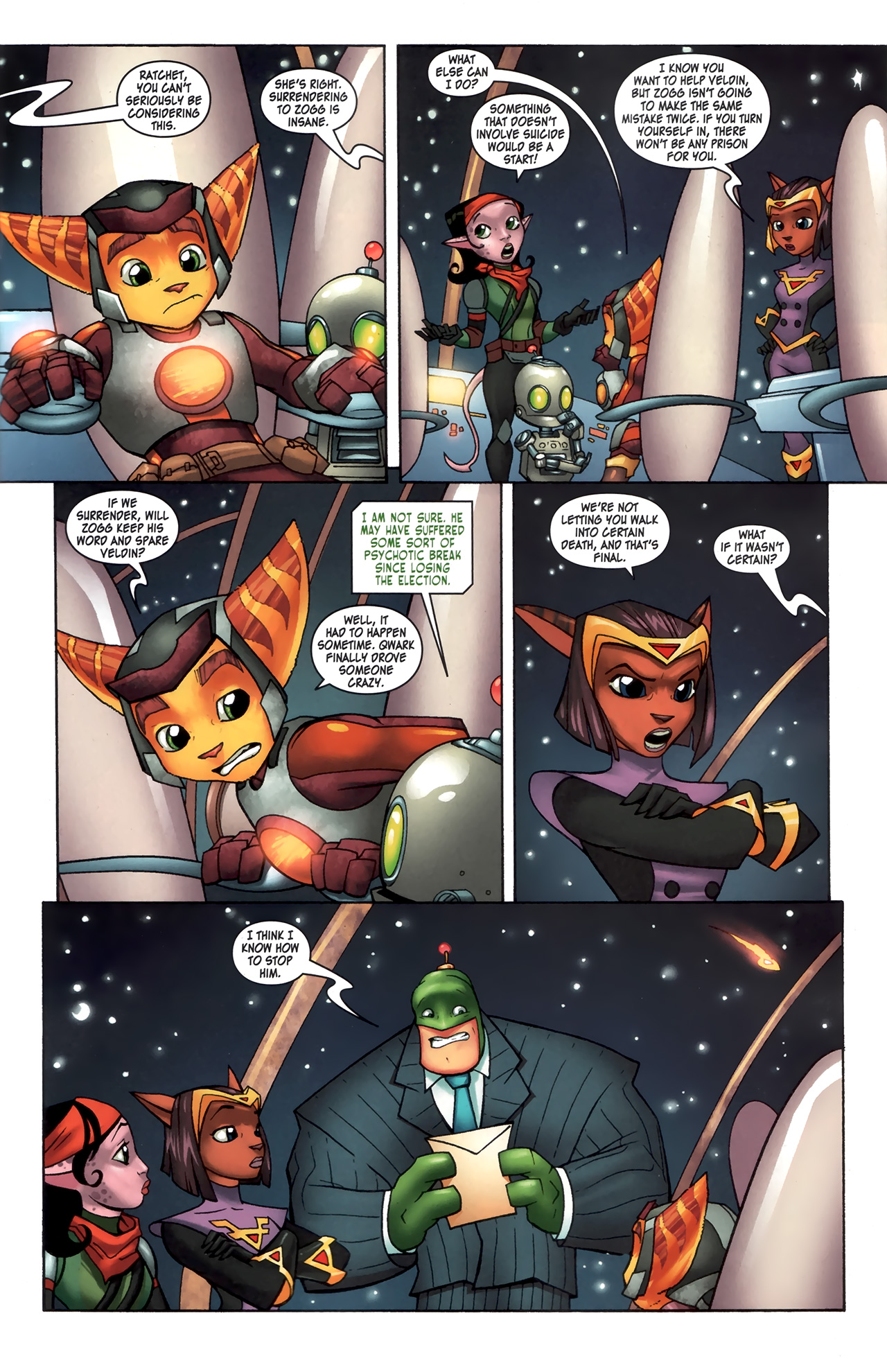 Read online Ratchet & Clank comic -  Issue #4 - 2
