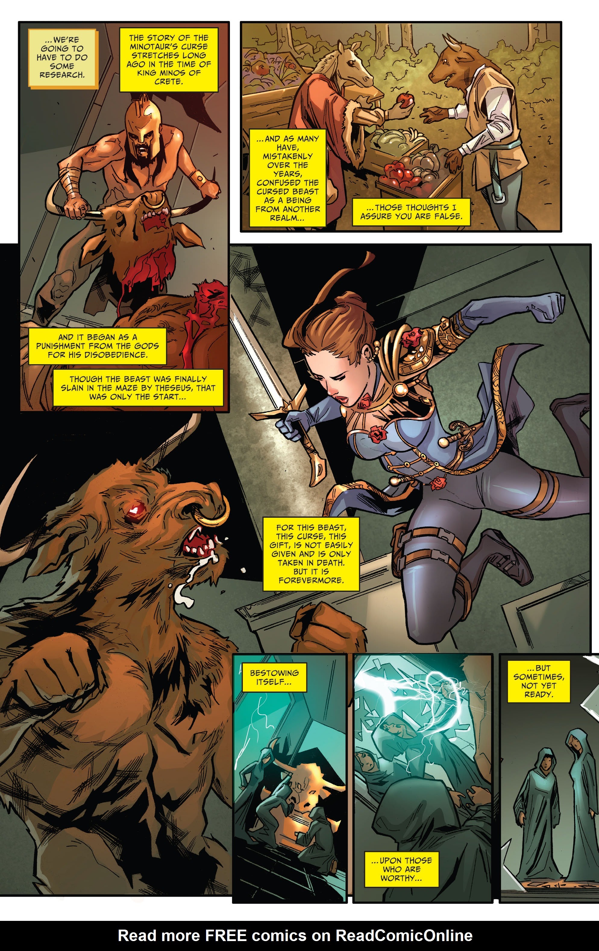 Read online Belle: Horns of the Minotaur comic -  Issue # Full - 33