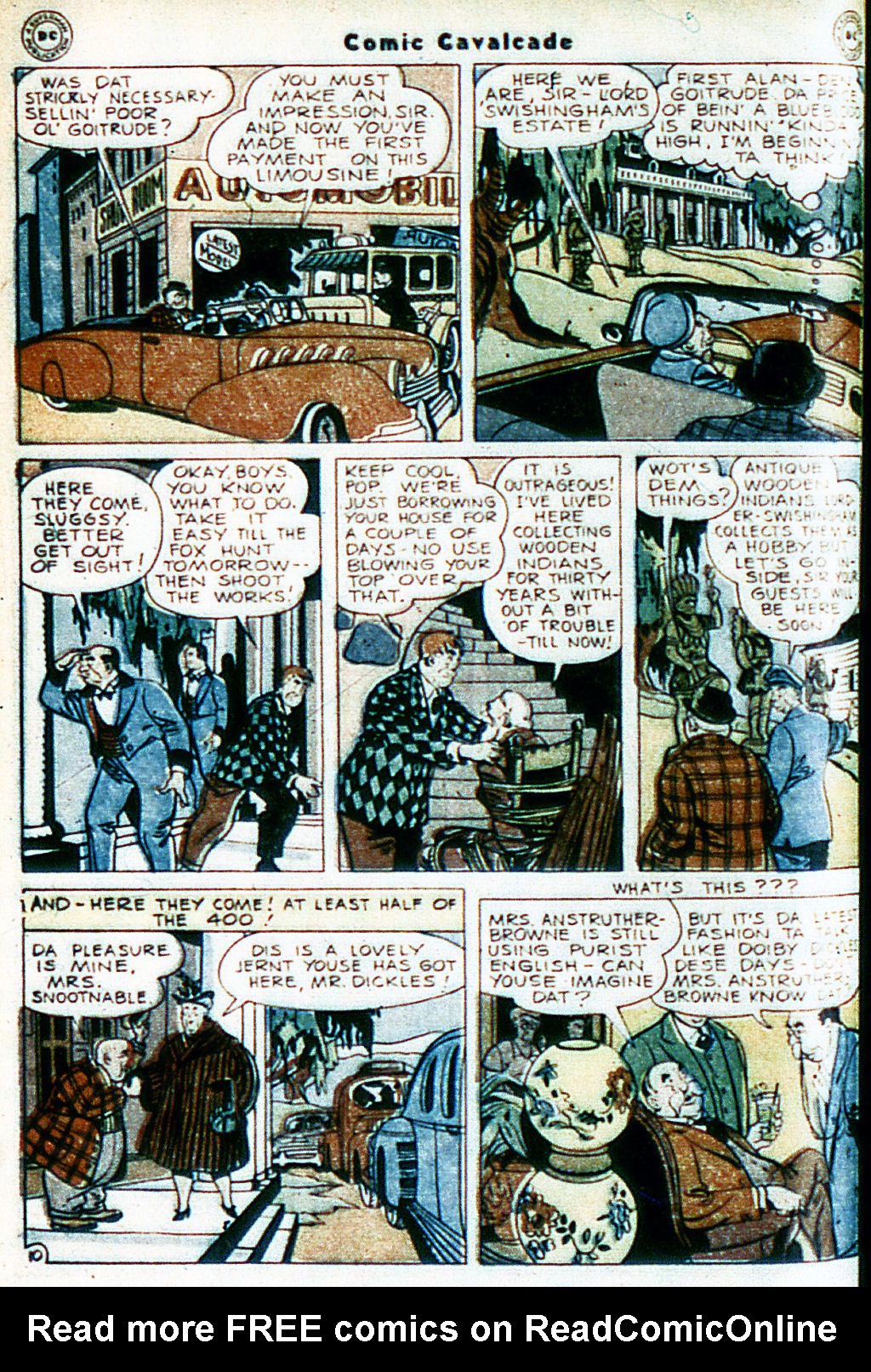 Read online Comic Cavalcade comic -  Issue #17 - 71