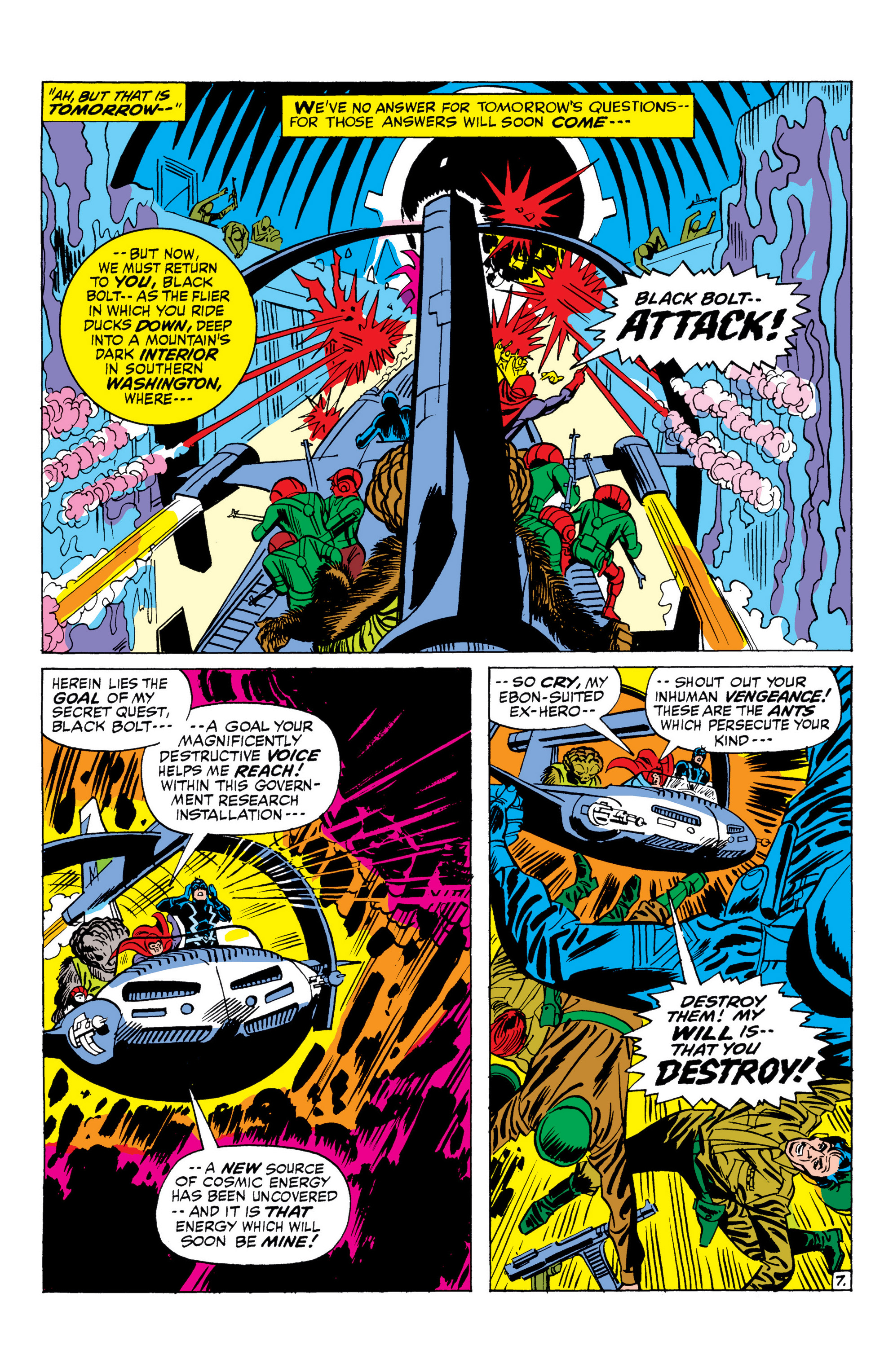 Read online Marvel Masterworks: The Inhumans comic -  Issue # TPB 1 (Part 2) - 85
