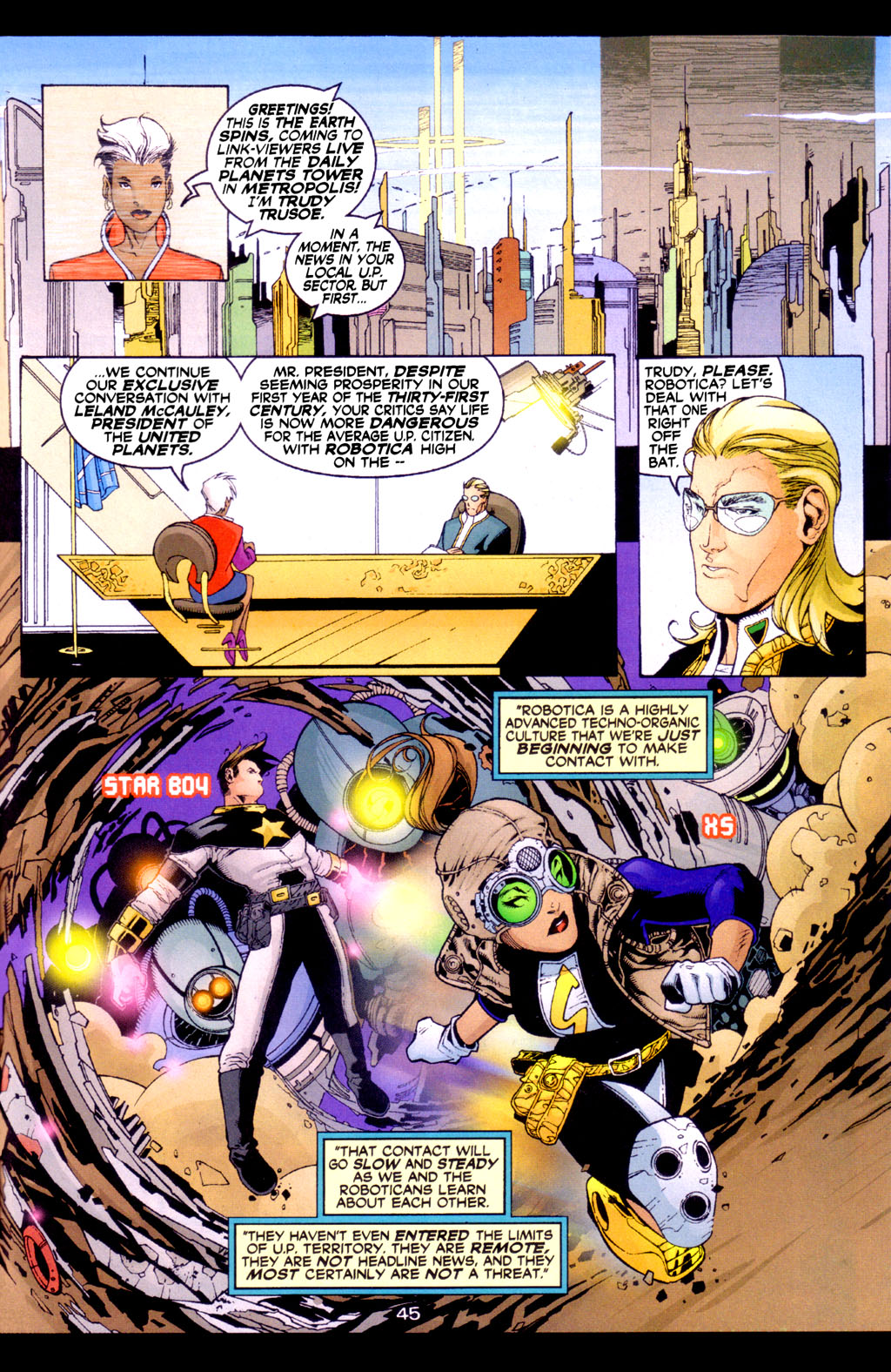 Read online Secret Files & Origins Guide to the DC Universe 2000 comic -  Issue #2 - 35