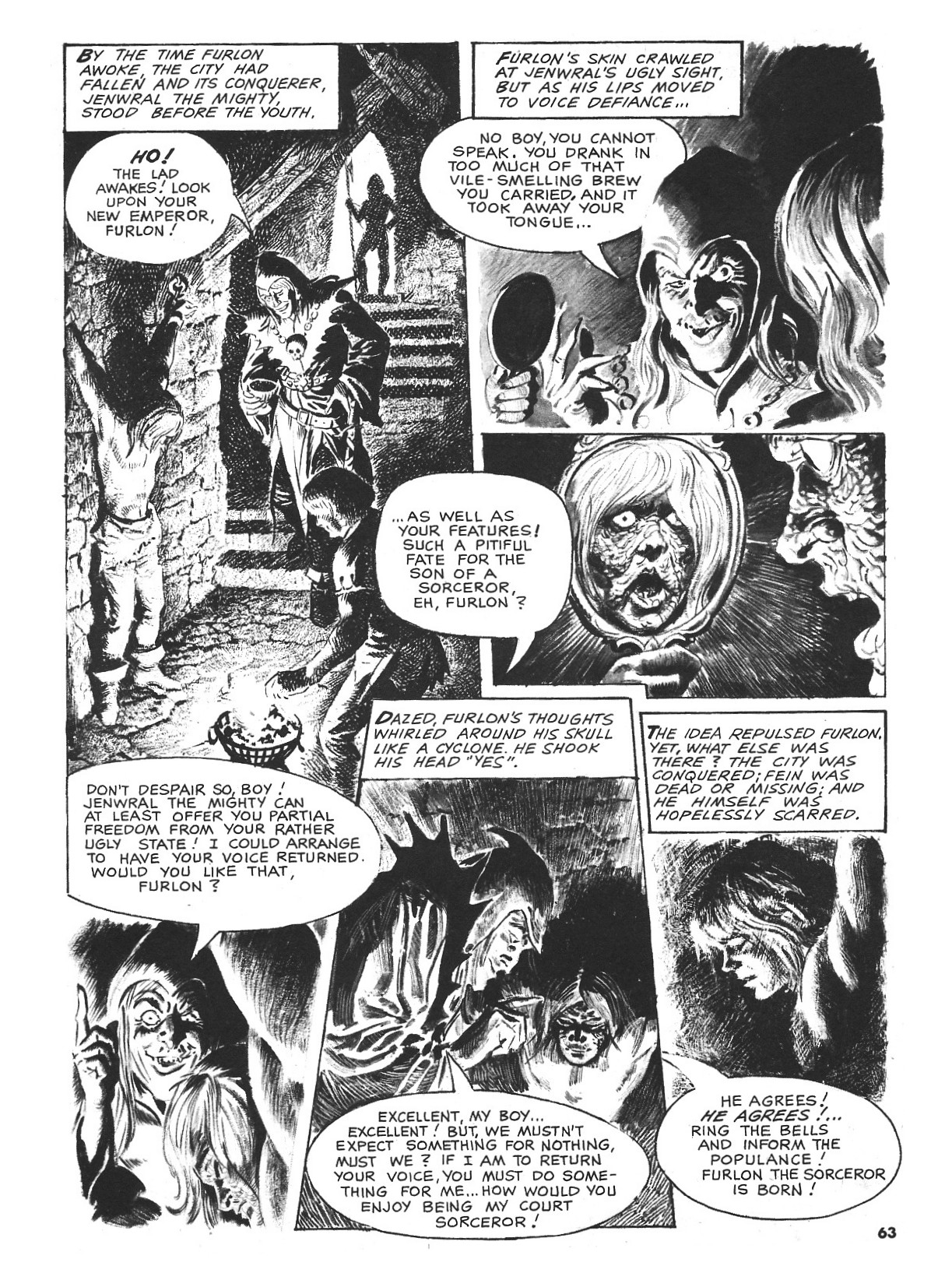 Read online Vampirella (1969) comic -  Issue #20 - 63