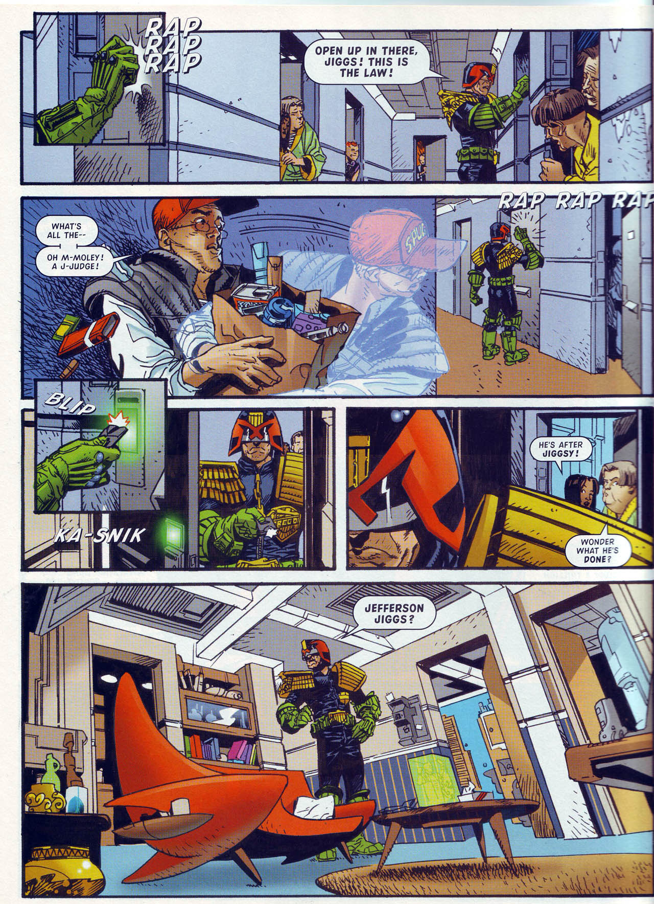 Read online Judge Dredd Megazine (vol. 3) comic -  Issue #64 - 6