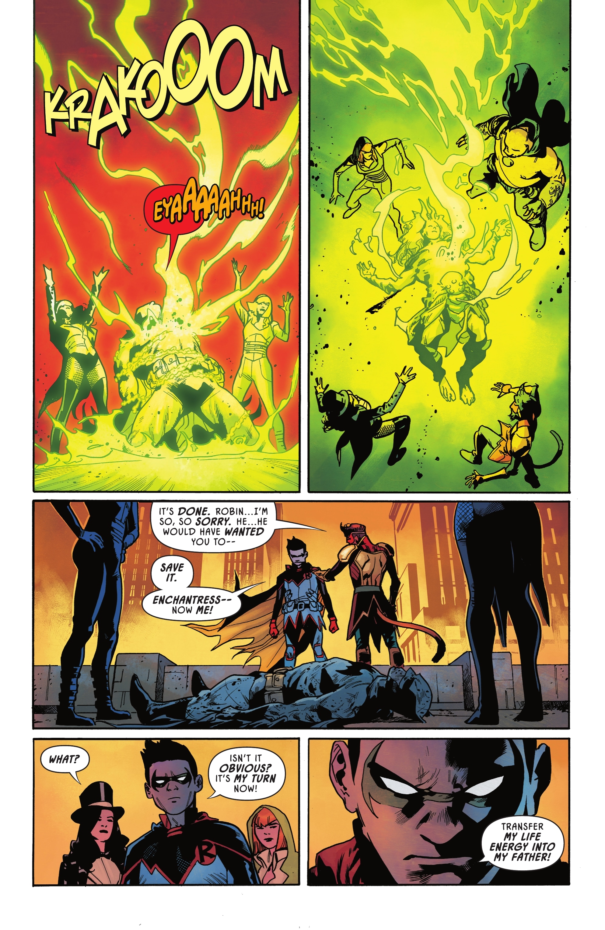 Read online Batman vs. Robin comic -  Issue #5 - 31
