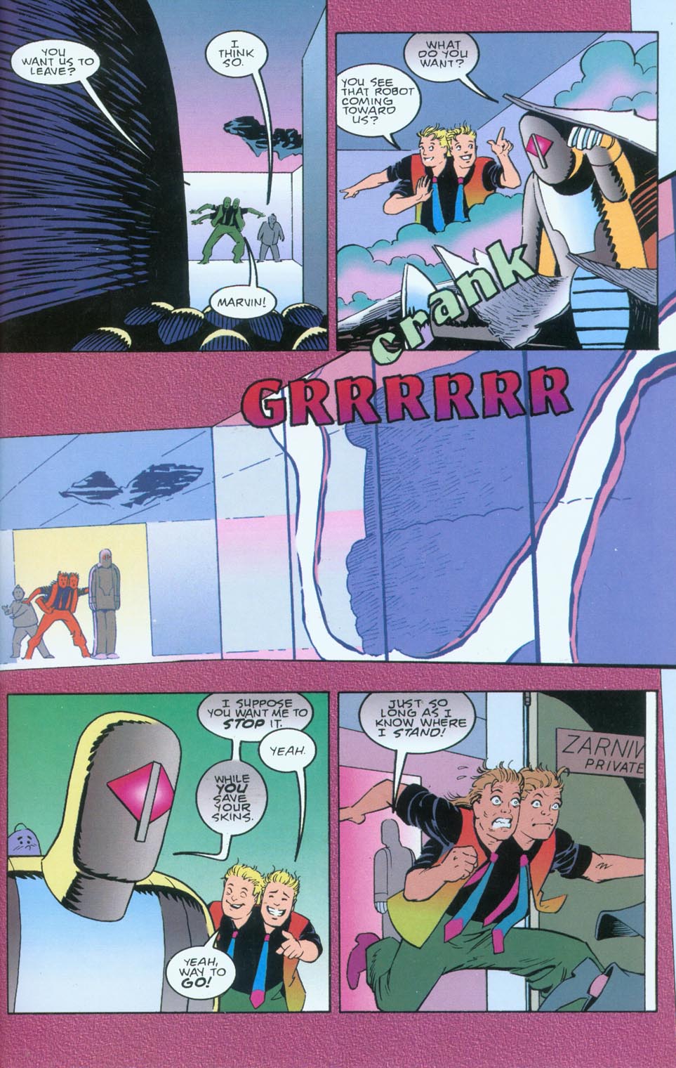 Read online The Restaurant at the End of the Universe comic -  Issue #1 - 31