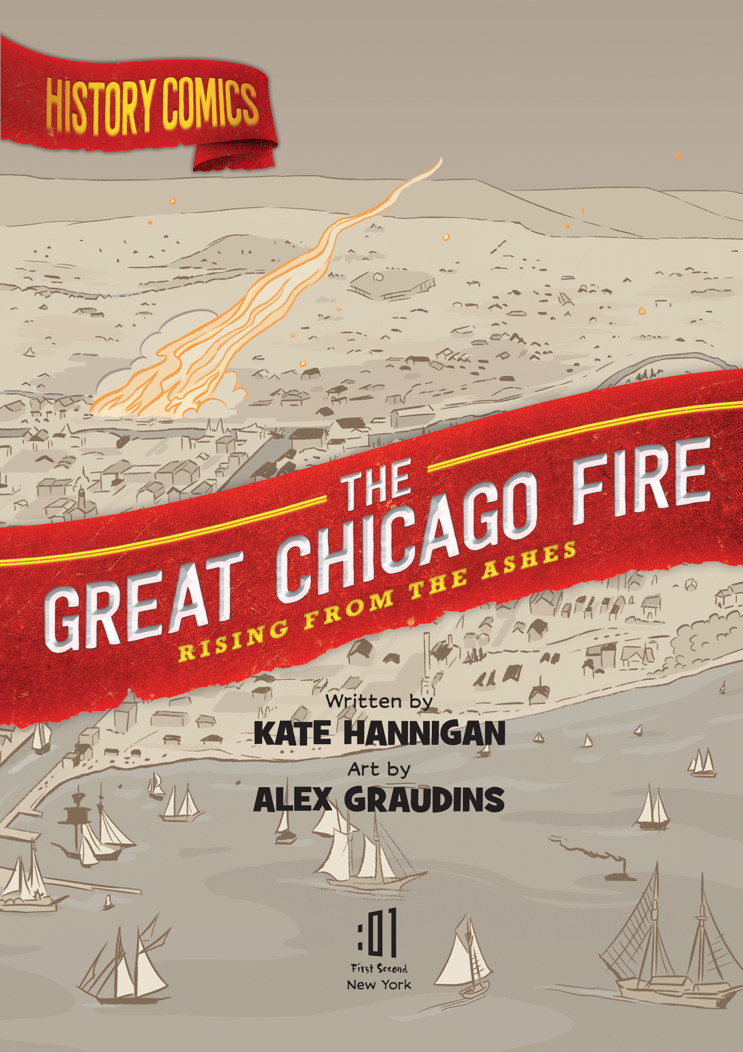 Read online History Comics comic -  Issue # The Great Chicago Fire: Rising From the Ashes - 4