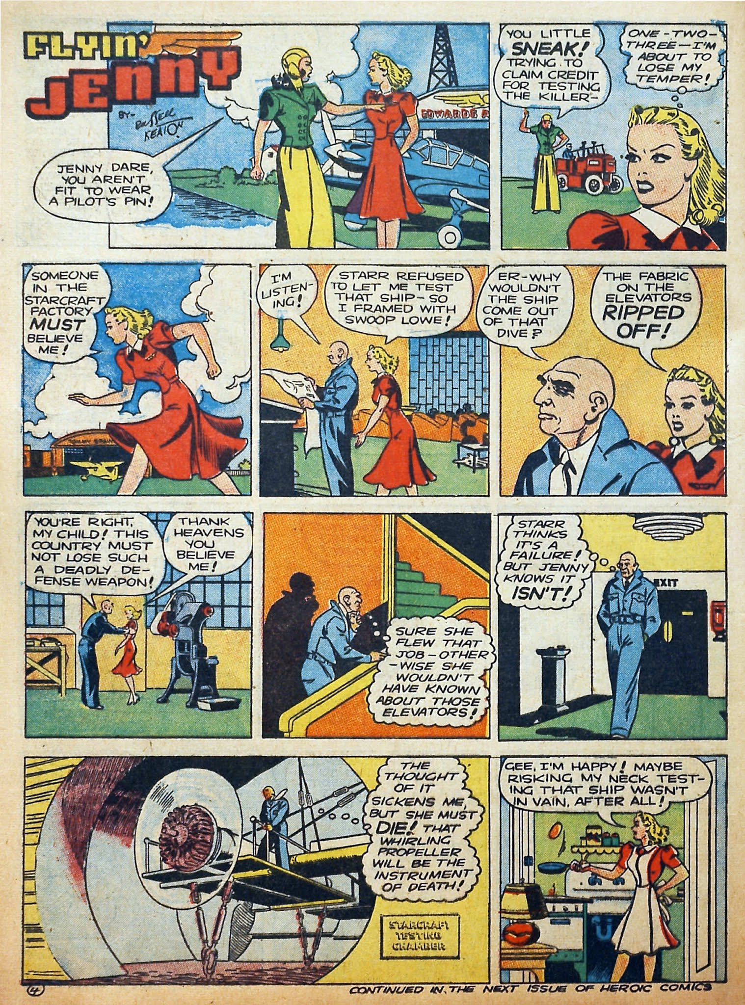 Read online Reg'lar Fellers Heroic Comics comic -  Issue #10 - 20