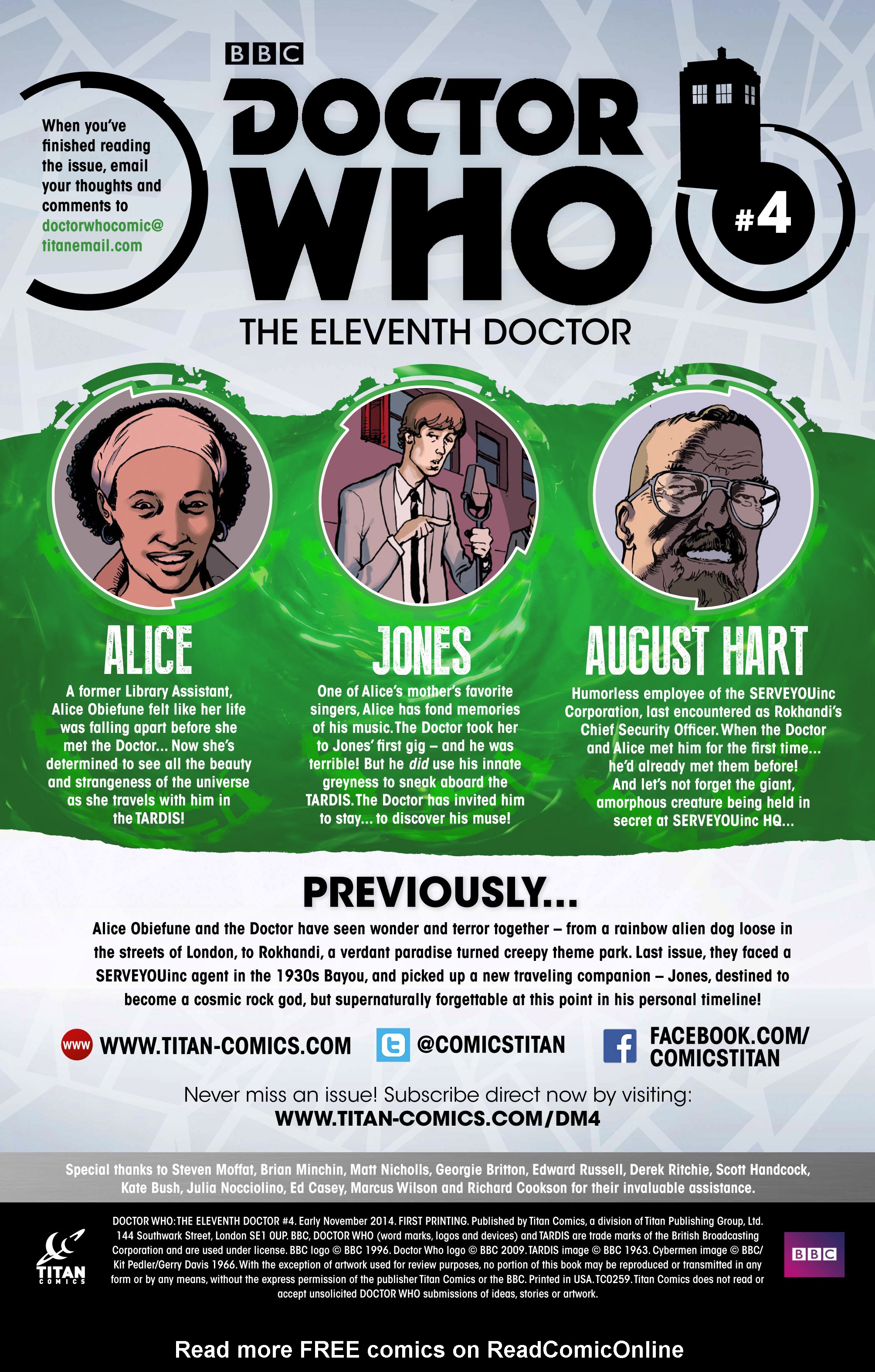 Read online Doctor Who: The Eleventh Doctor comic -  Issue #4 - 3