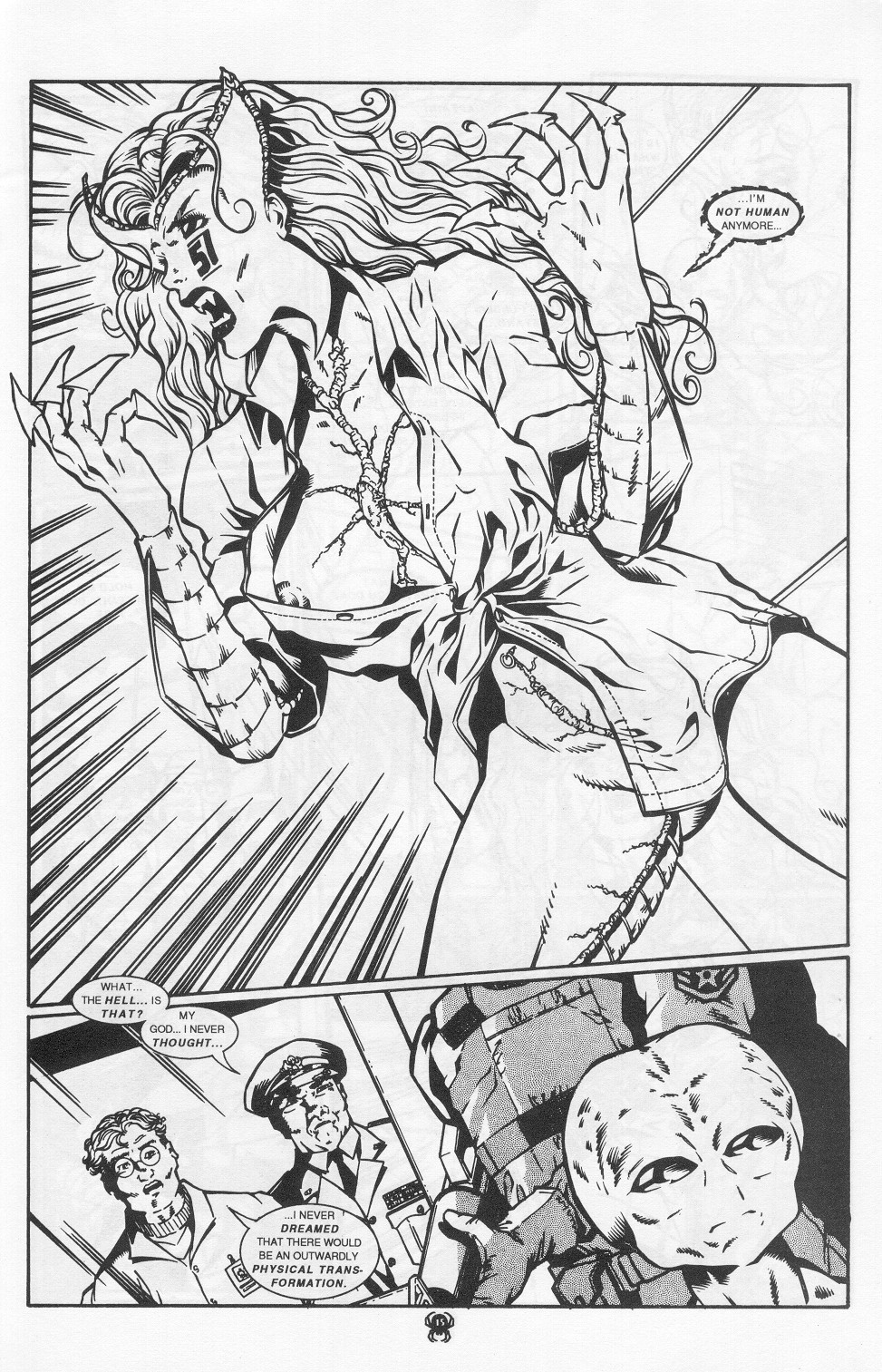 Read online Fangs of the Widow comic -  Issue #12 - 17