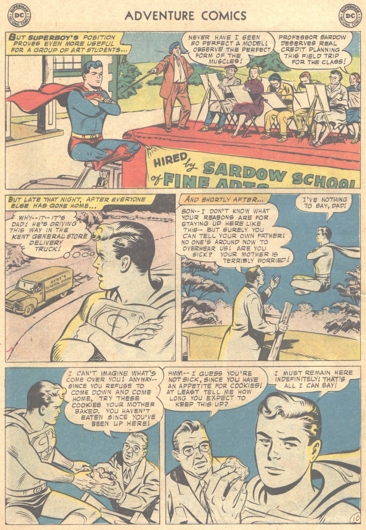 Read online Adventure Comics (1938) comic -  Issue #252 - 12