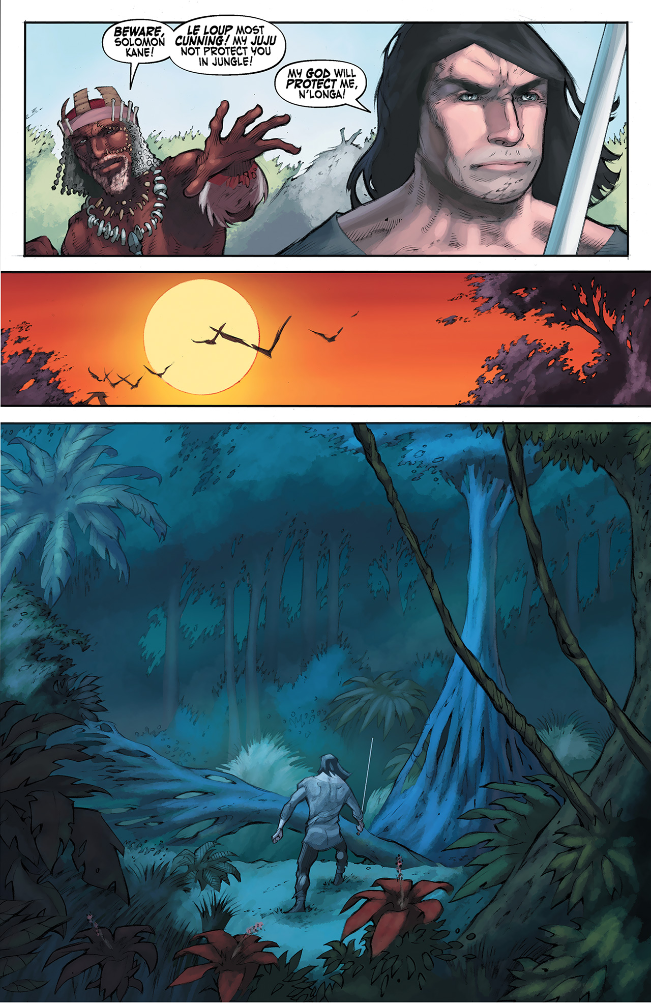 Read online Solomon Kane: Red Shadows comic -  Issue #4 - 11