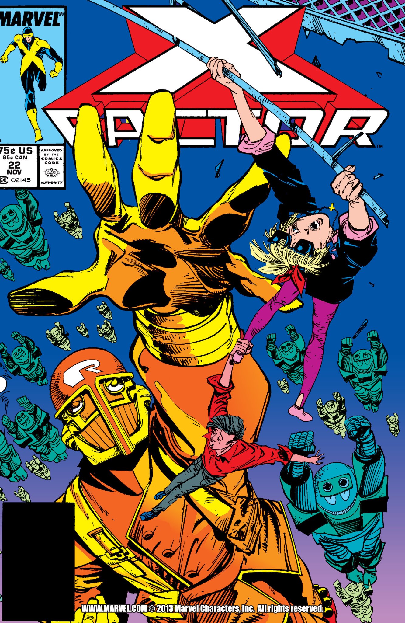 Read online X-Men: Fall of the Mutants comic -  Issue # TPB 2 (Part 2) - 43