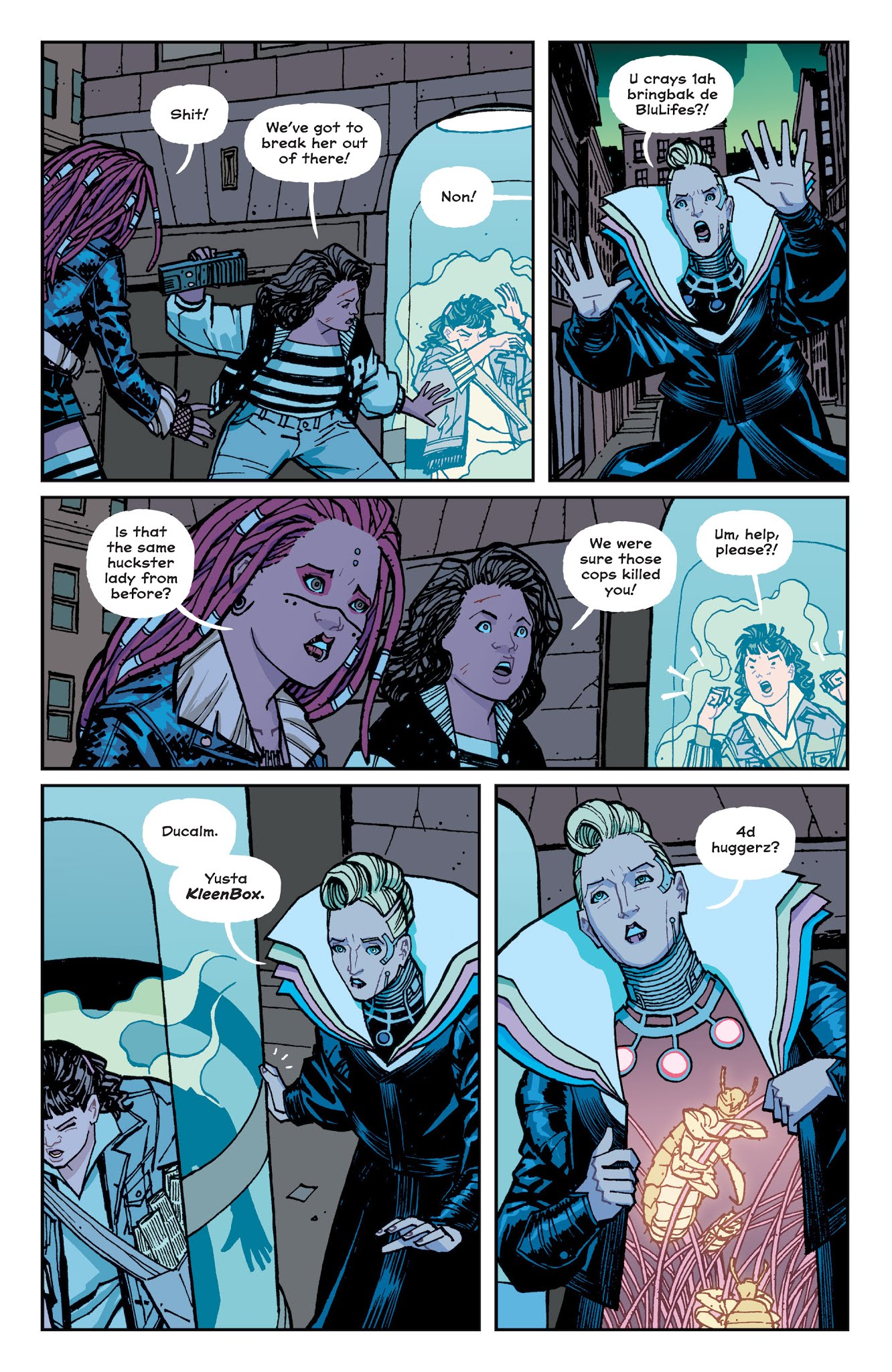 Read online Paper Girls comic -  Issue #23 - 7