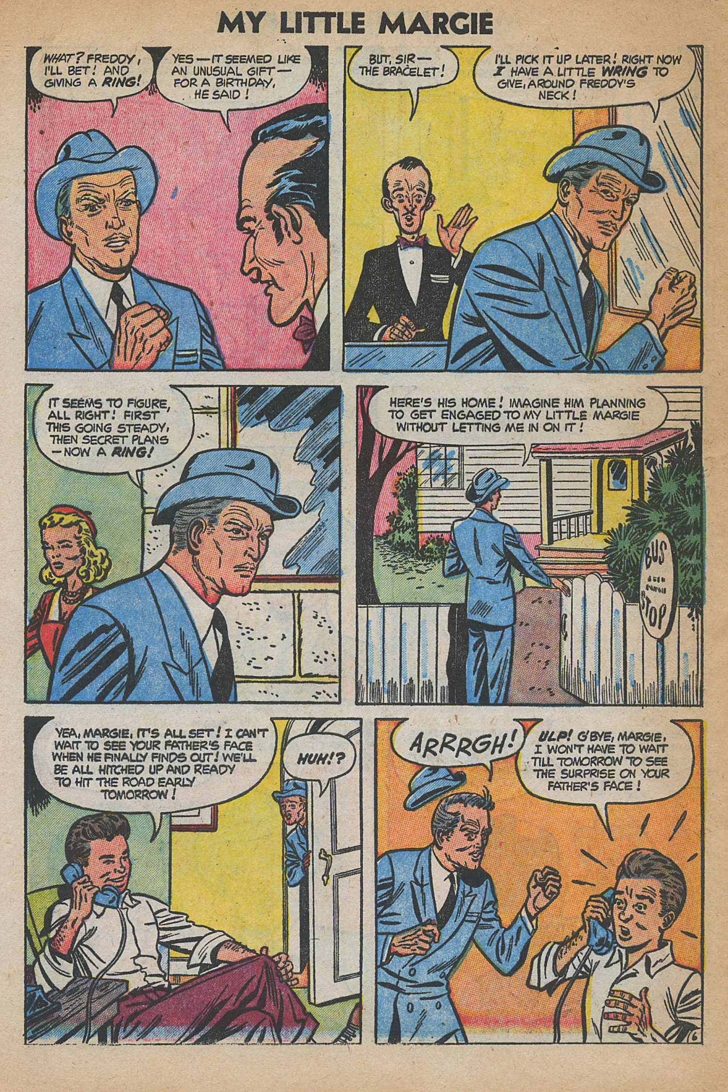Read online My Little Margie (1954) comic -  Issue #1 - 8