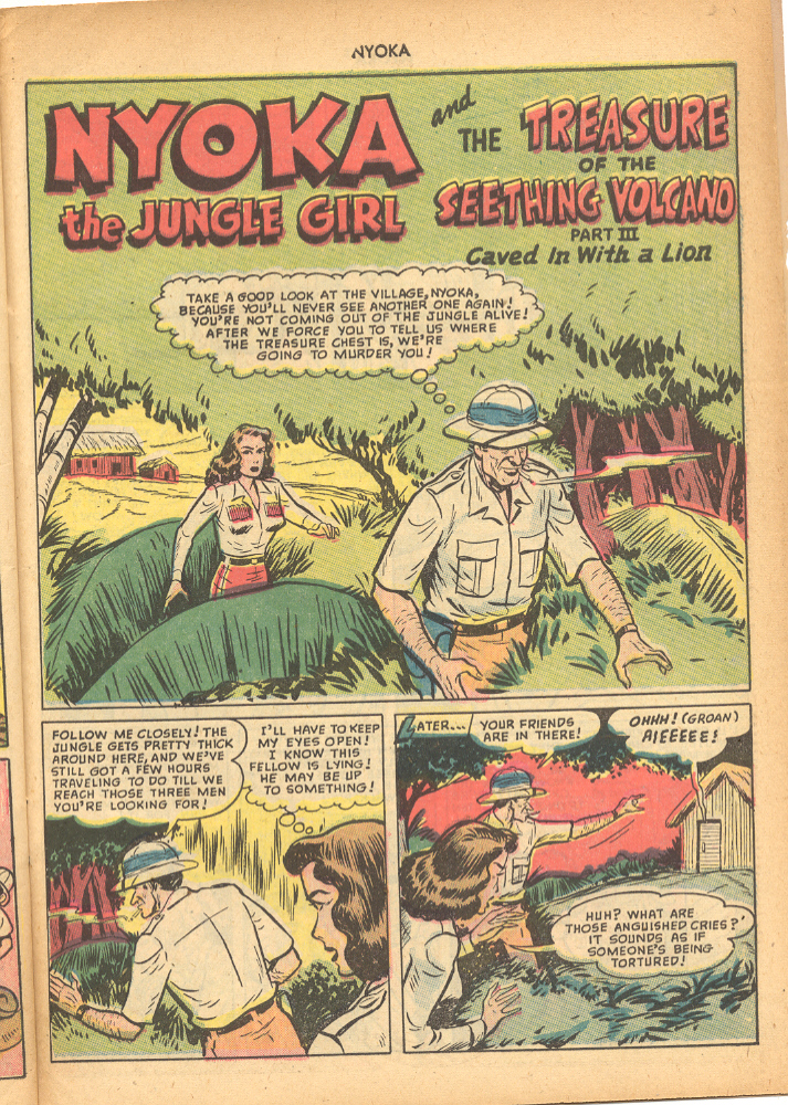 Read online Nyoka the Jungle Girl (1945) comic -  Issue #38 - 43