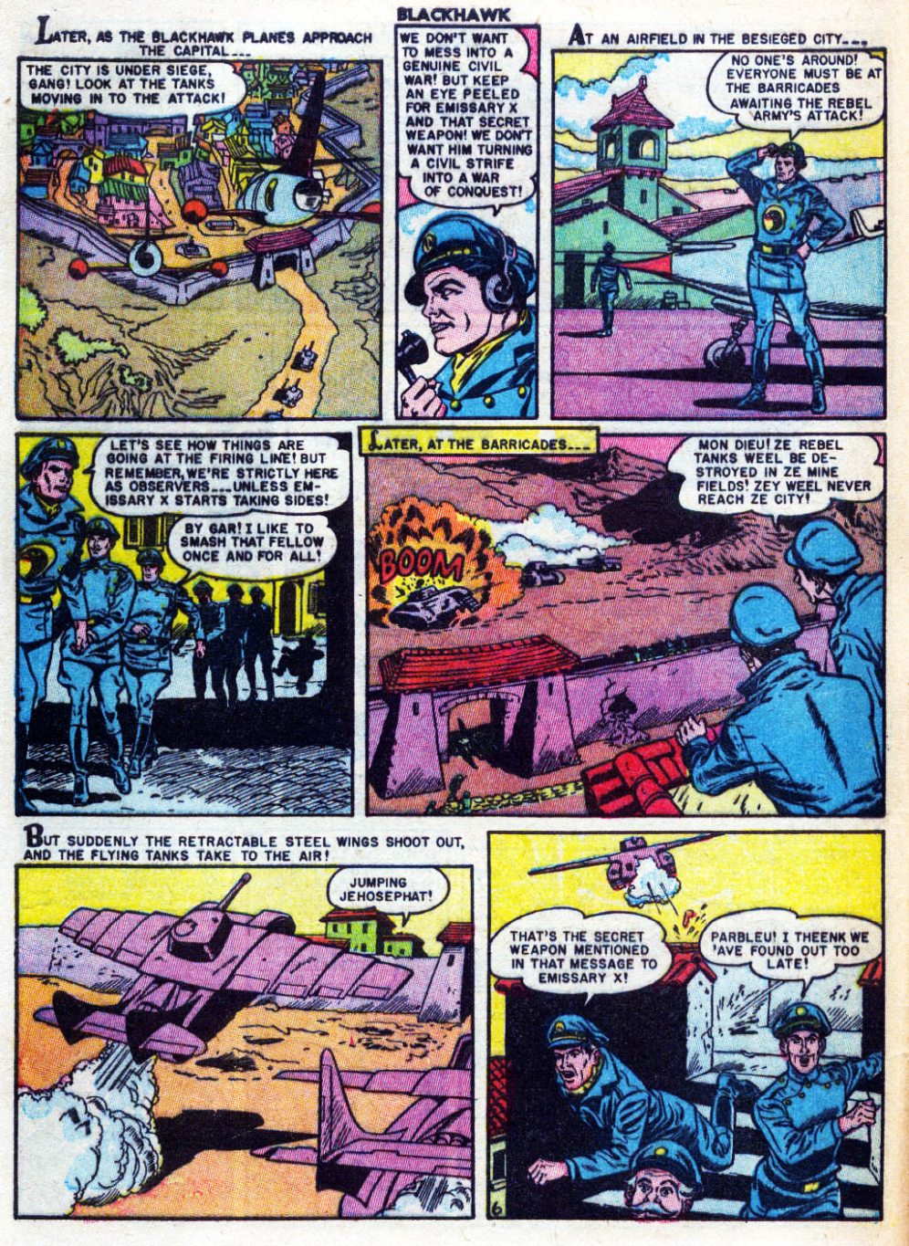 Read online Blackhawk (1957) comic -  Issue #41 - 8