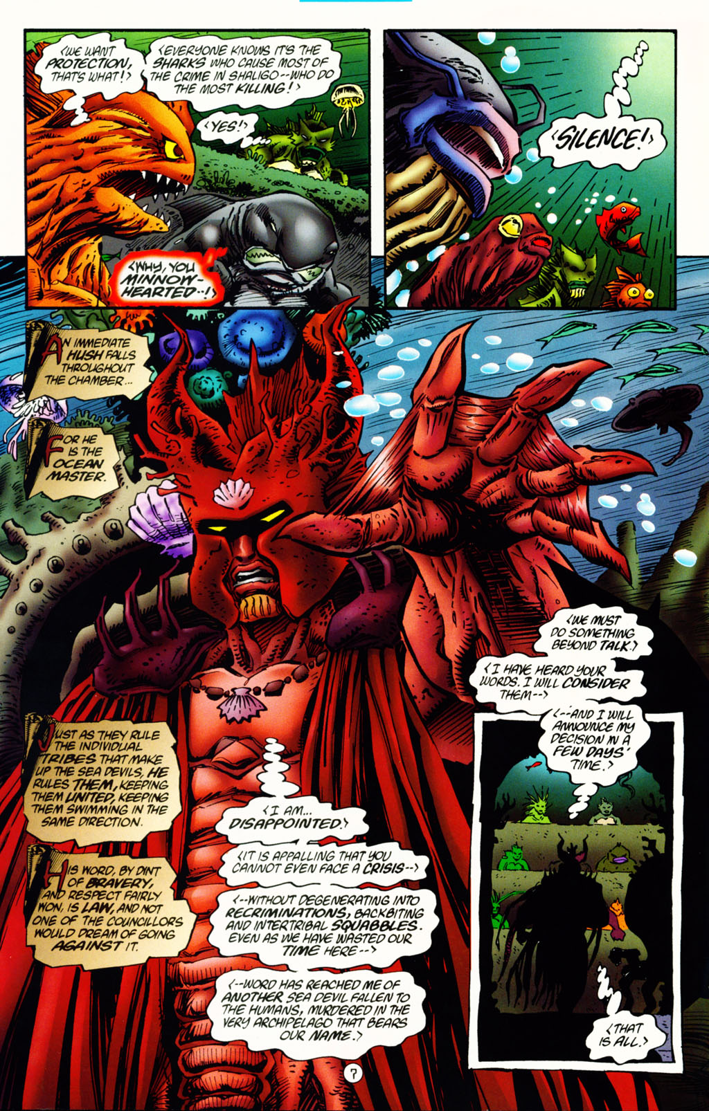 Read online Tangent Comics/ Sea Devils comic -  Issue # Full - 10