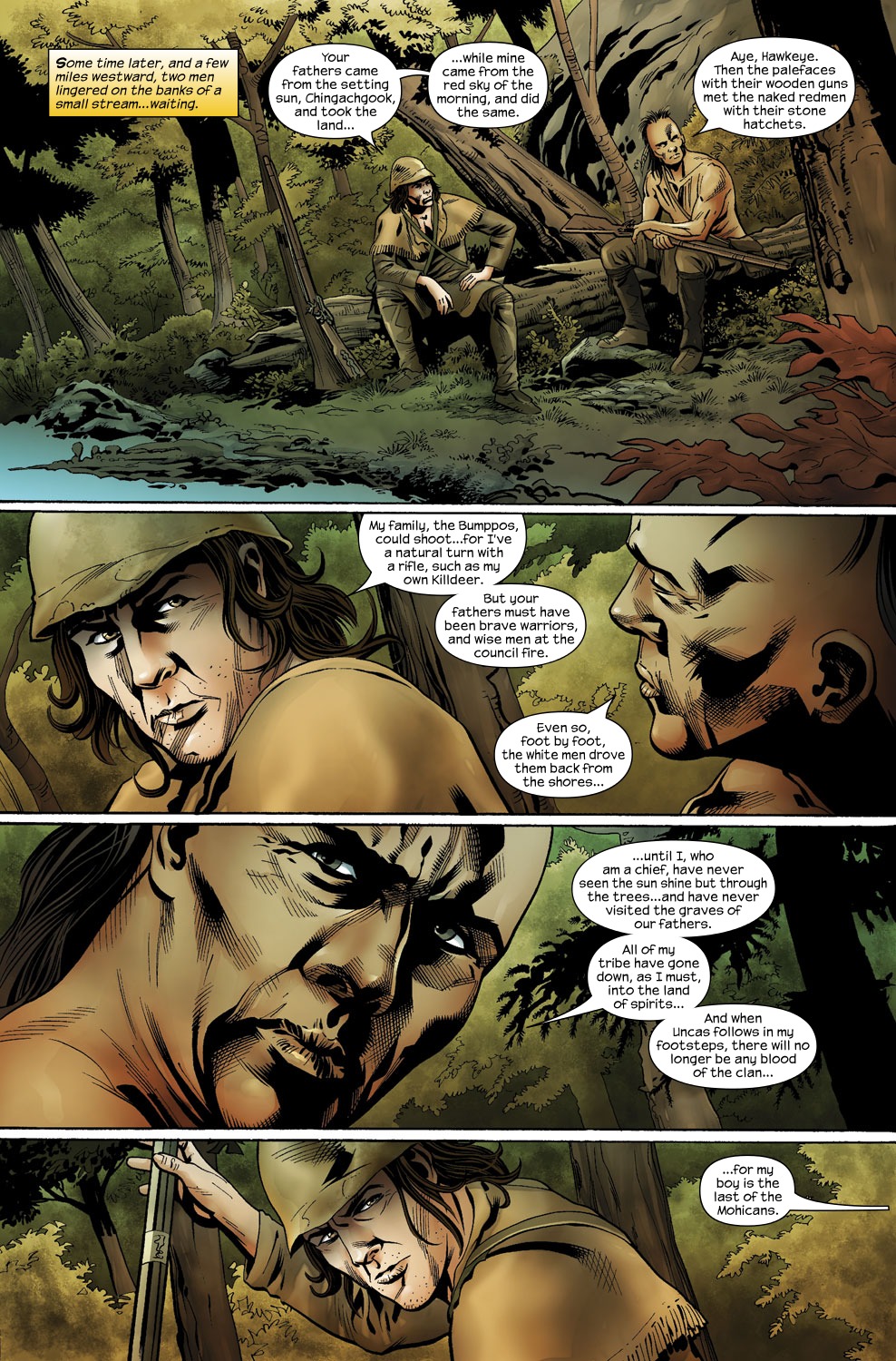 Read online The Last of the Mohicans comic -  Issue #1 - 5
