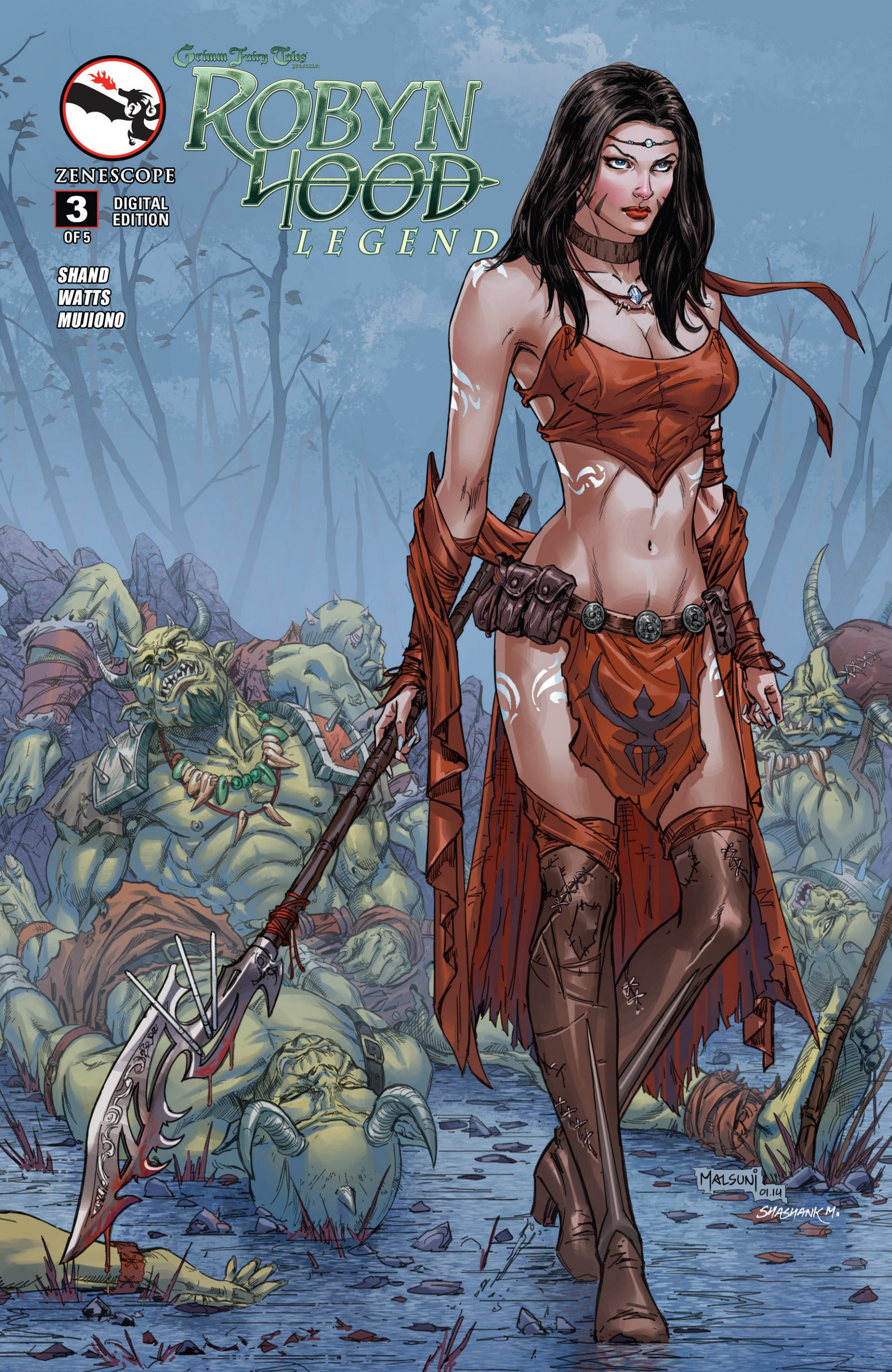 Read online Grimm Fairy Tales presents Robyn Hood: Legend comic -  Issue #3 - 1