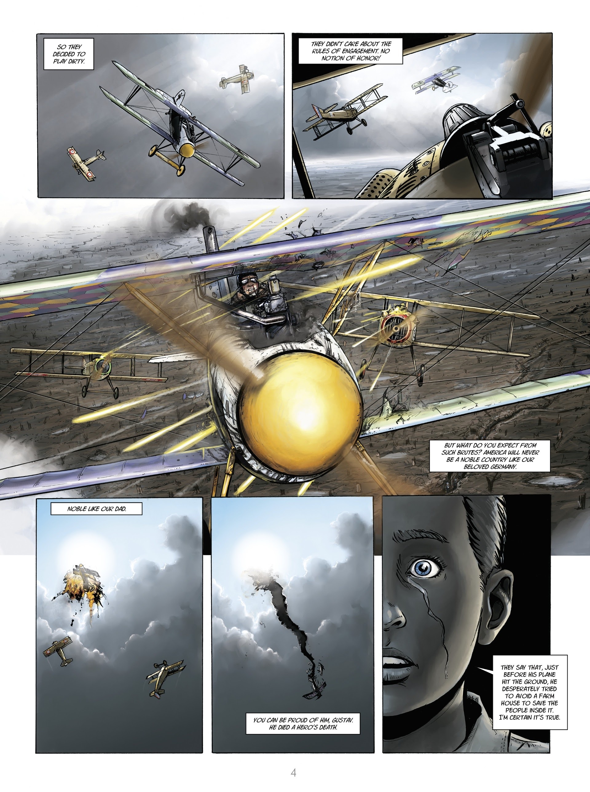 Read online Wings of War Adler comic -  Issue #1 - 6