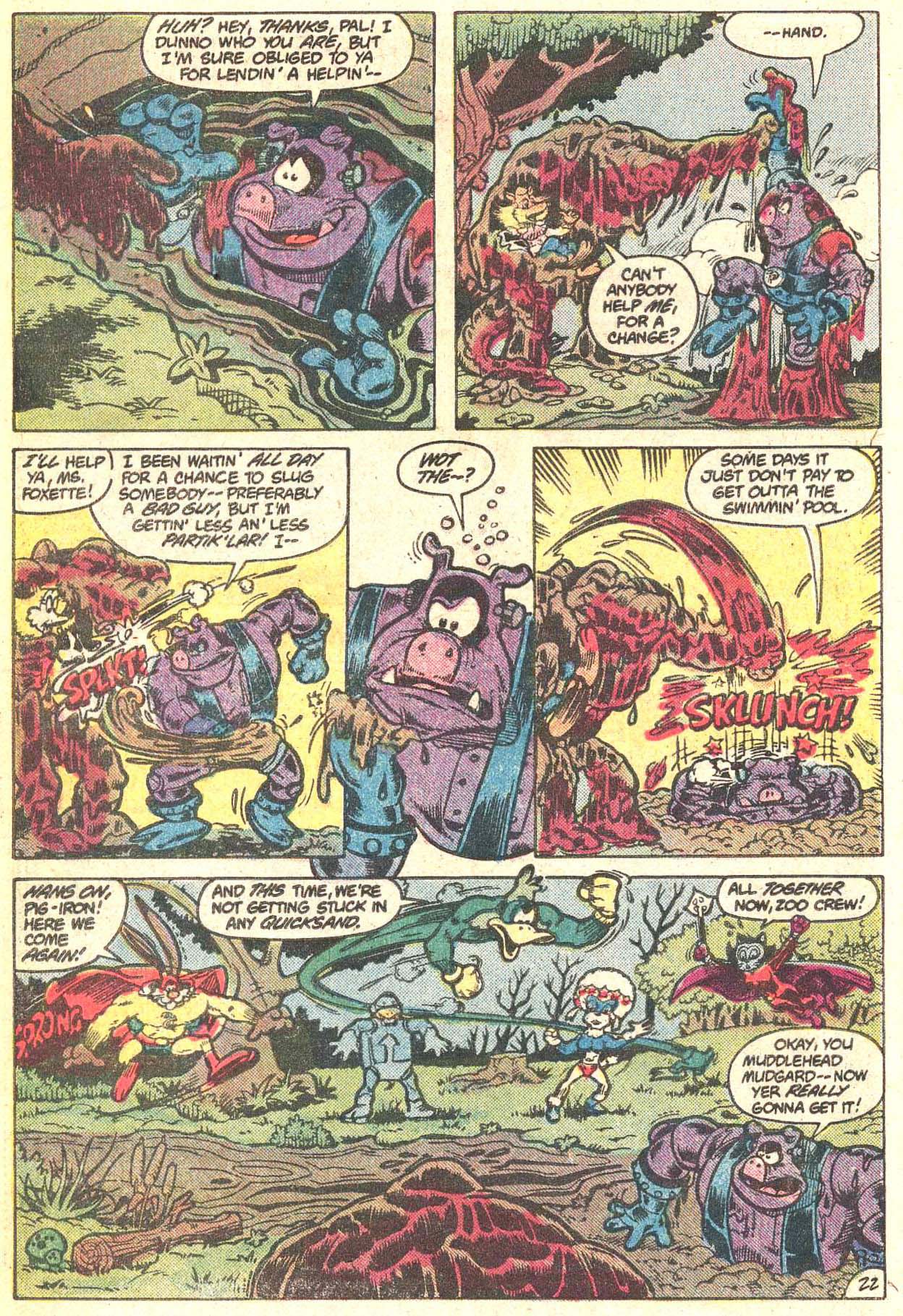 Read online Captain Carrot and His Amazing Zoo Crew! comic -  Issue #4 - 23