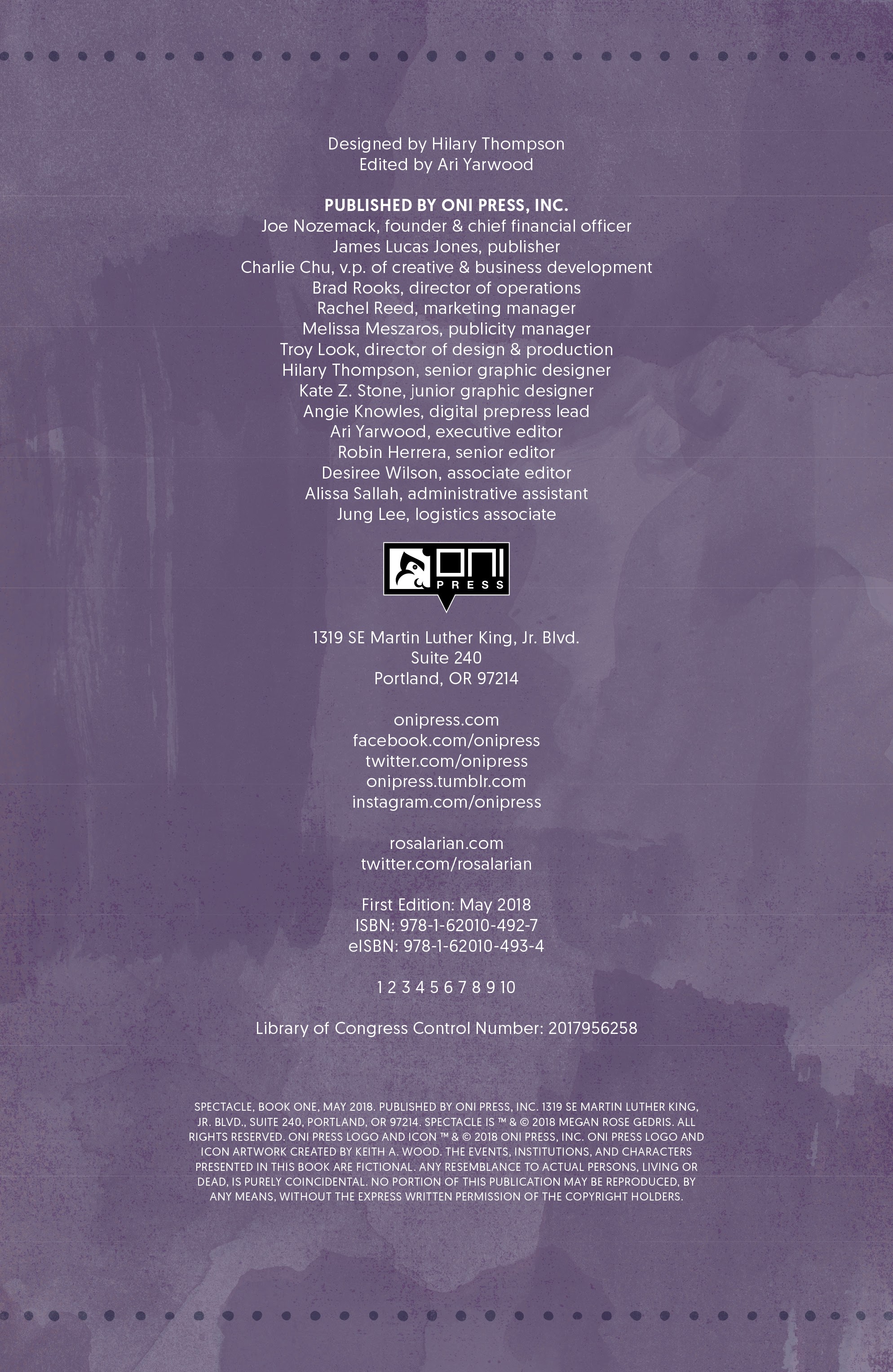 Read online Spectacle comic -  Issue # TPB 1 - 4