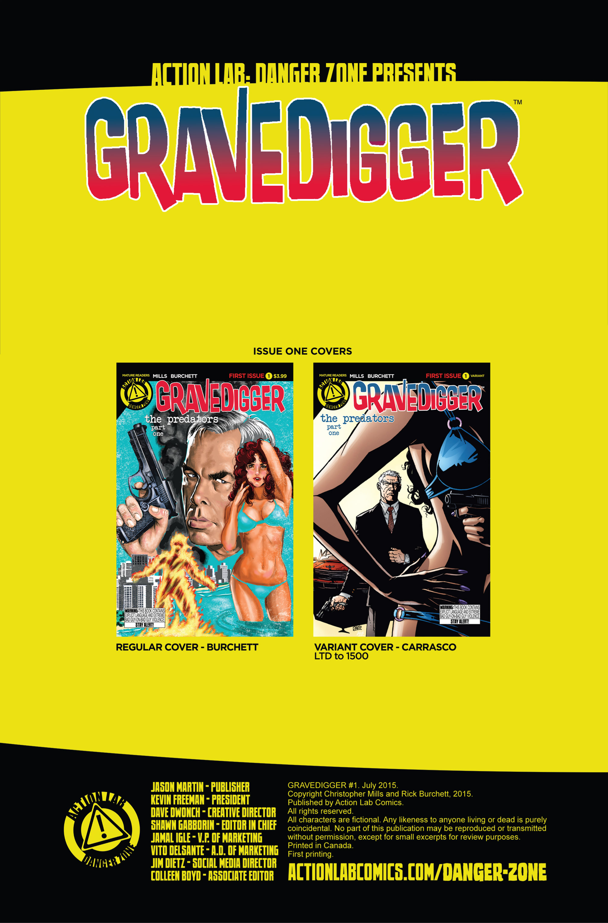 Read online Gravedigger comic -  Issue #1 - 2