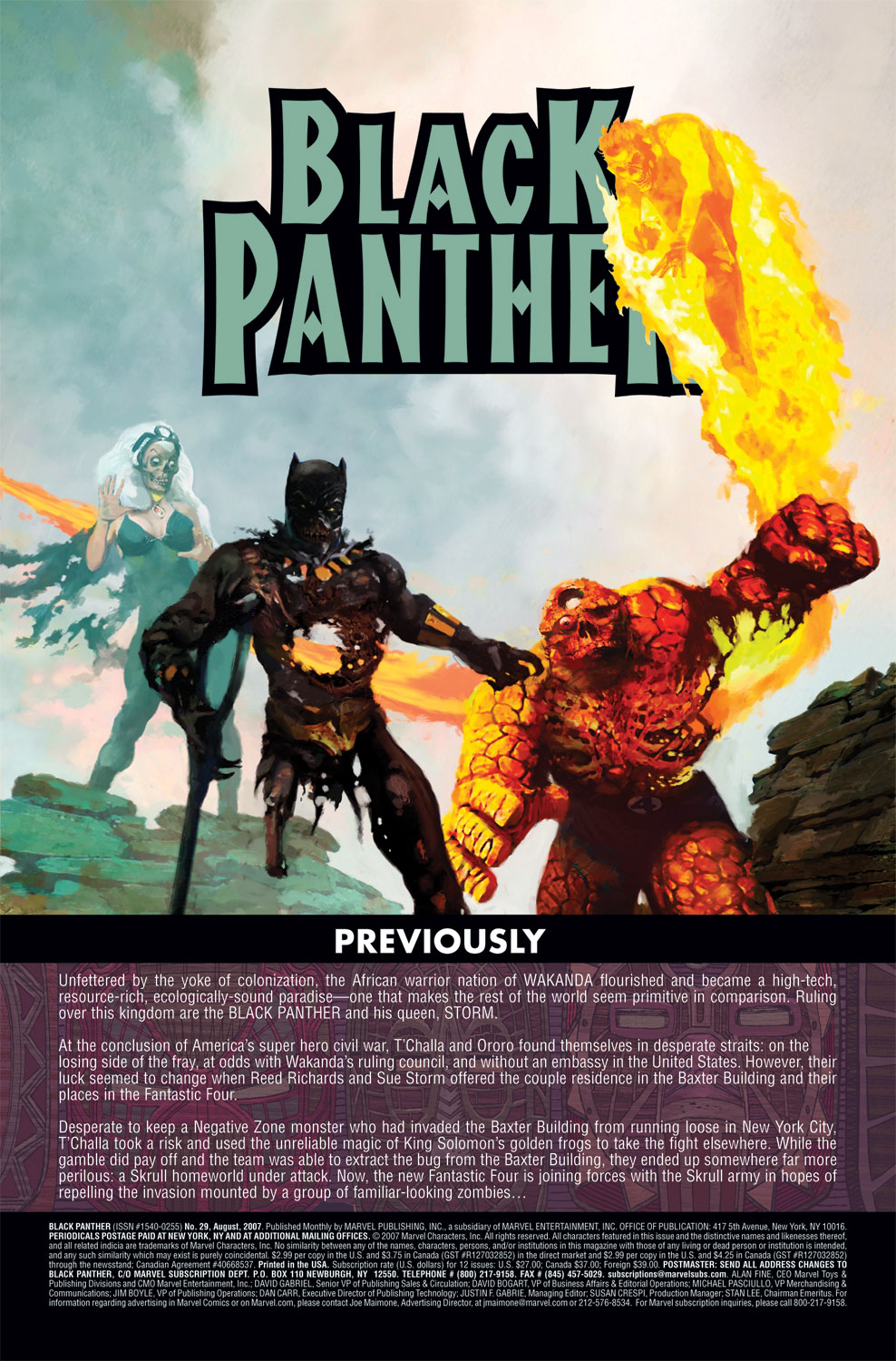 Read online Black Panther (2005) comic -  Issue #29 - 2