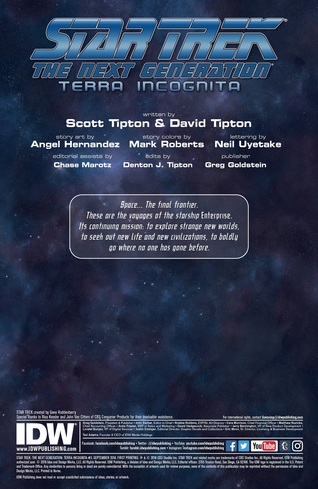 Read online Star Trek: The Next Generation: Terra Incognita comic -  Issue #3 - 2