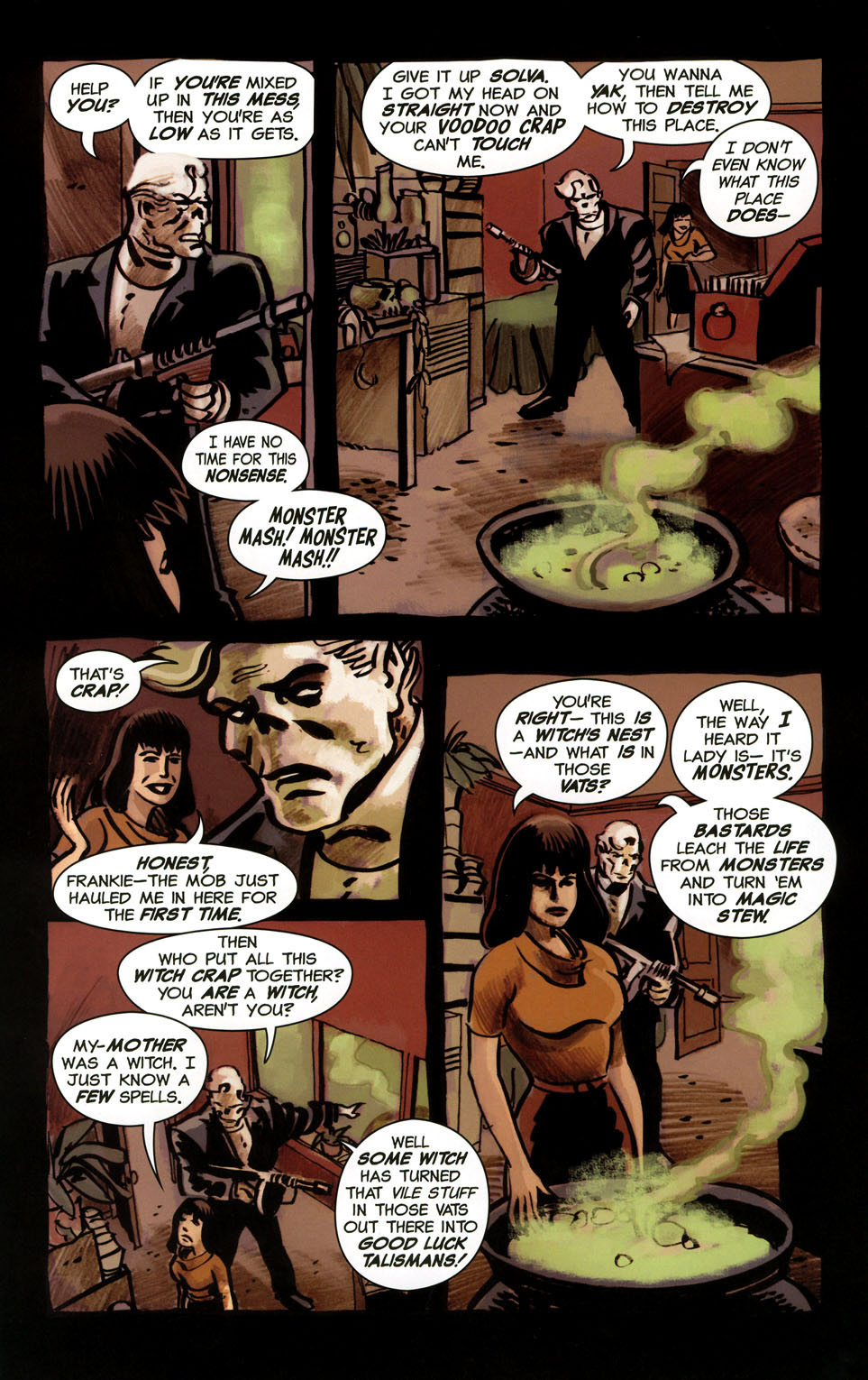 Read online Frankenstein Mobster comic -  Issue #5 - 28