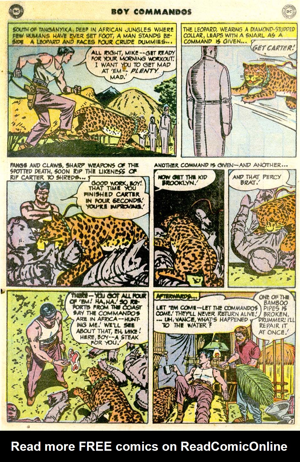 Read online Boy Commandos comic -  Issue #36 - 36