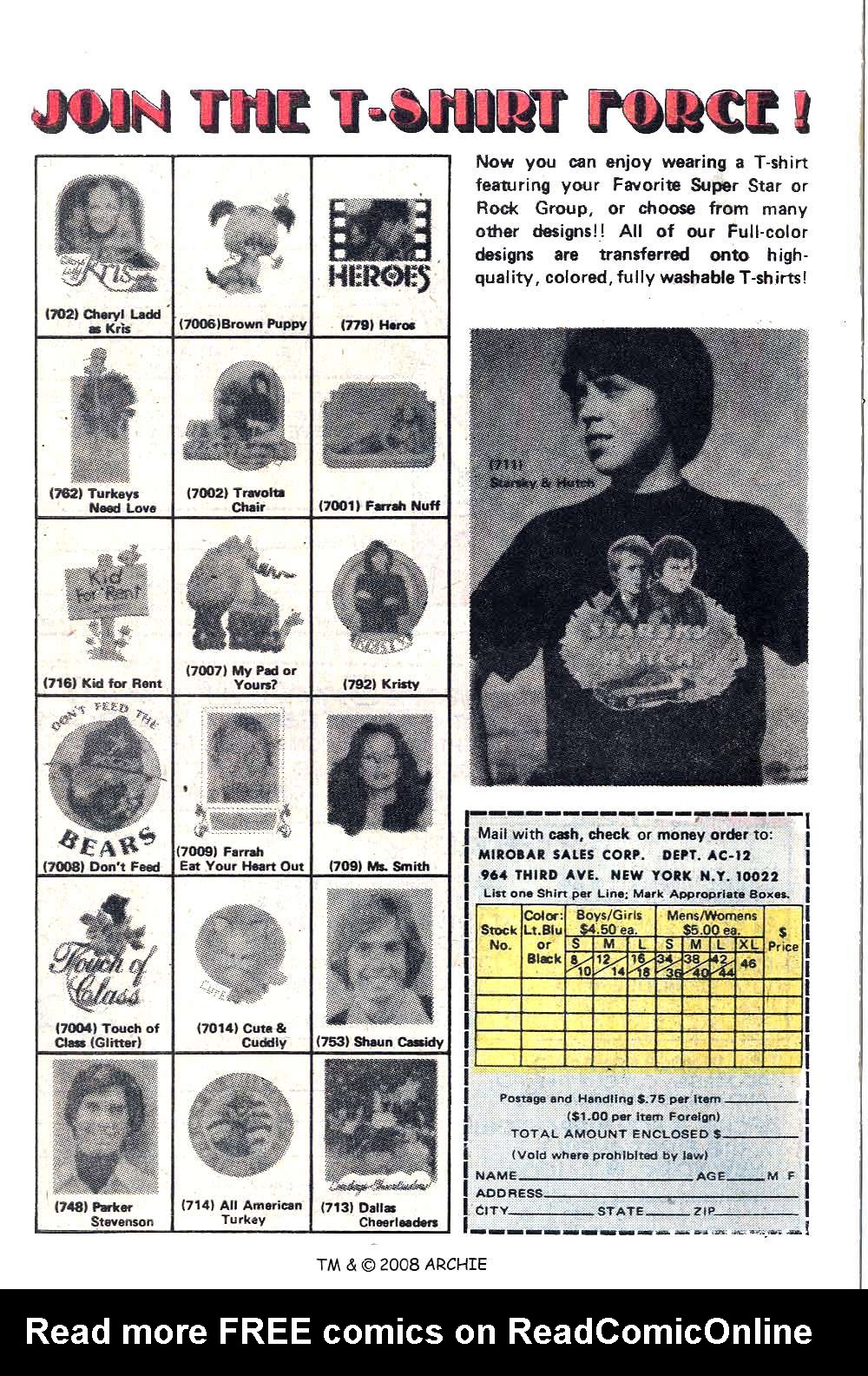 Read online Jughead (1965) comic -  Issue #284 - 34