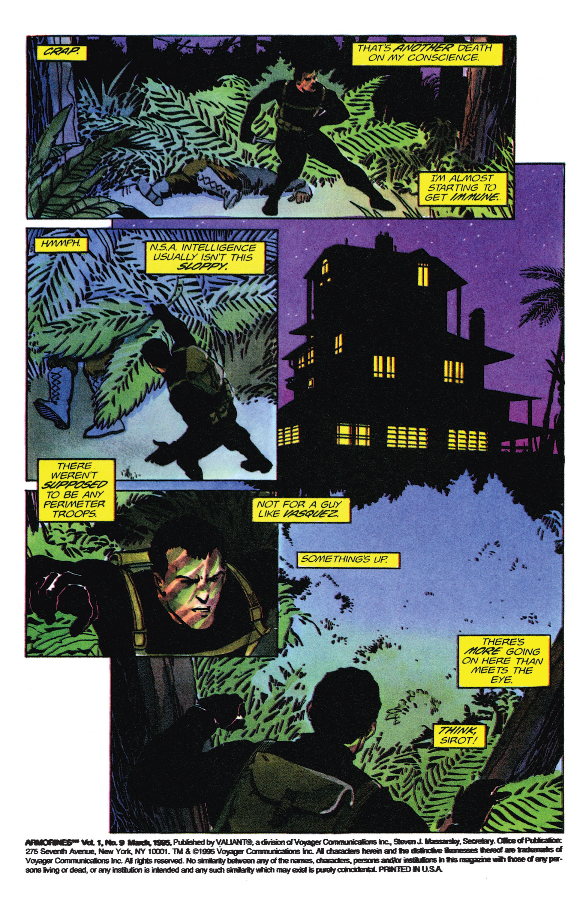 Read online Armorines comic -  Issue #9 - 3