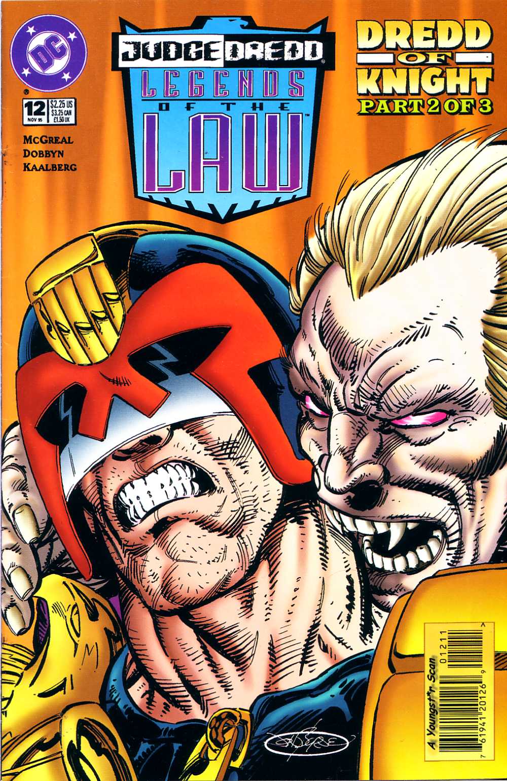 Read online Judge Dredd: Legends of the Law comic -  Issue #12 - 1