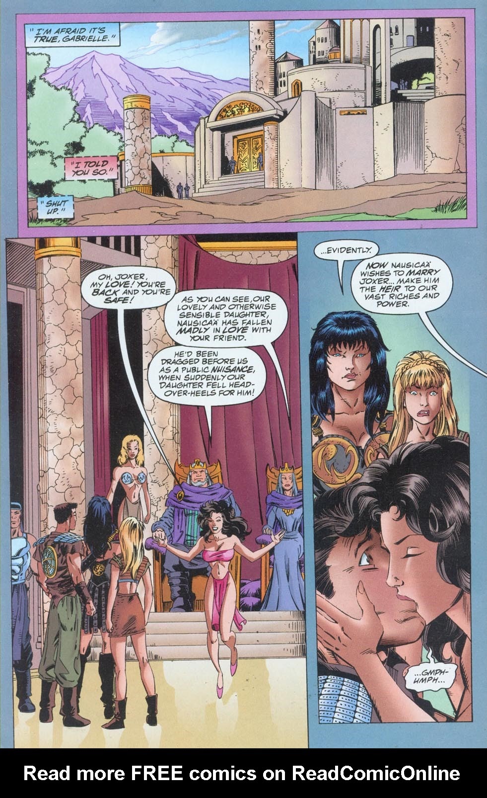 Read online Xena: Warrior Princess/Joxer: Warrior Prince comic -  Issue #1 - 10