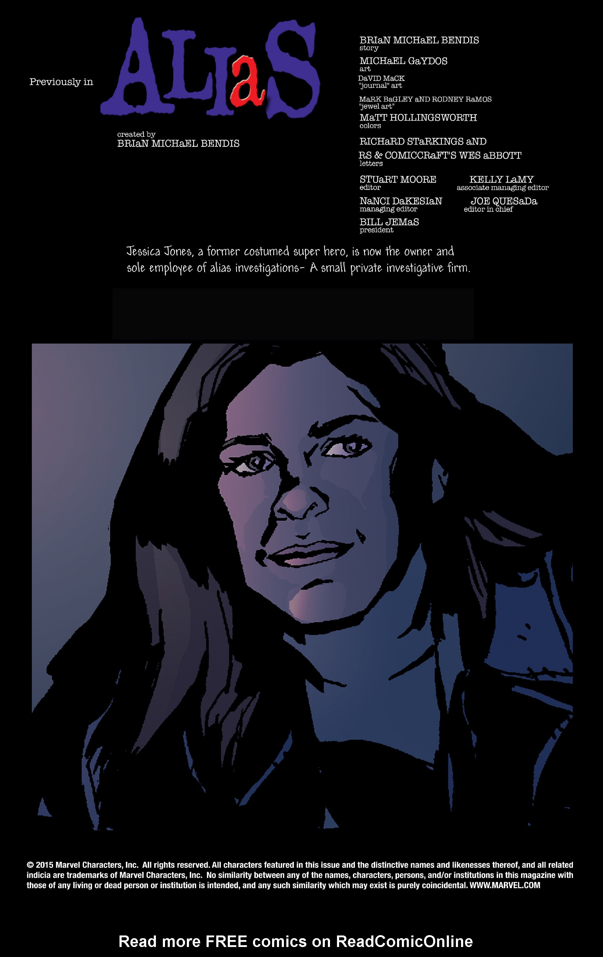 Read online Alias comic -  Issue #12 - 2